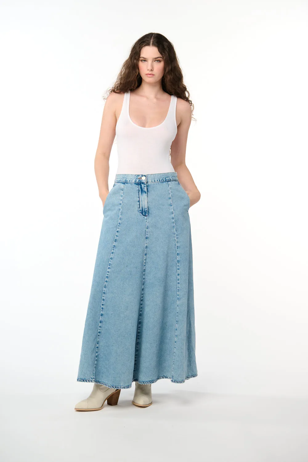 In My Mind Skirt sold by BlankNYC