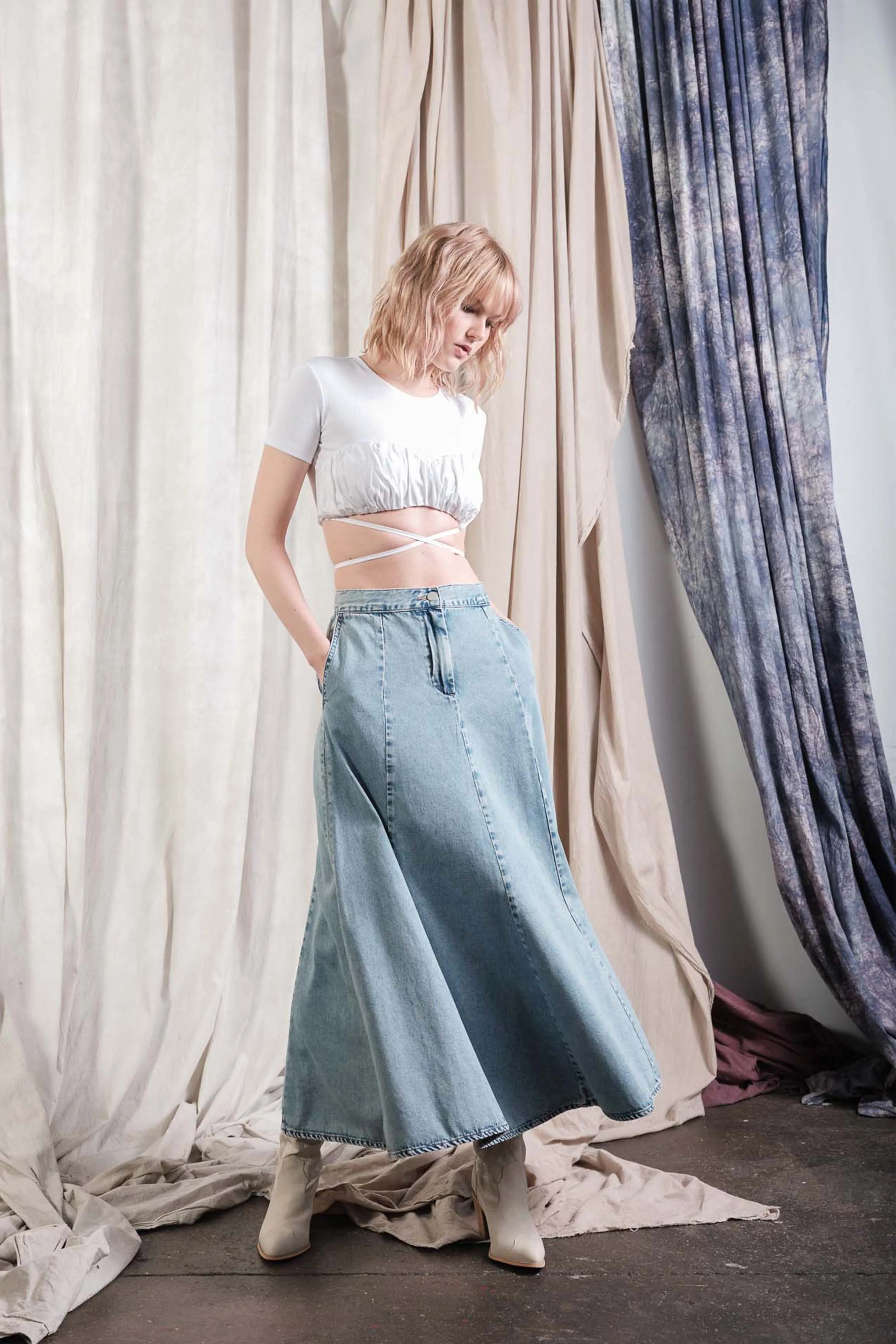 In My Mind Skirt sold by BlankNYC product image thumbnail 5