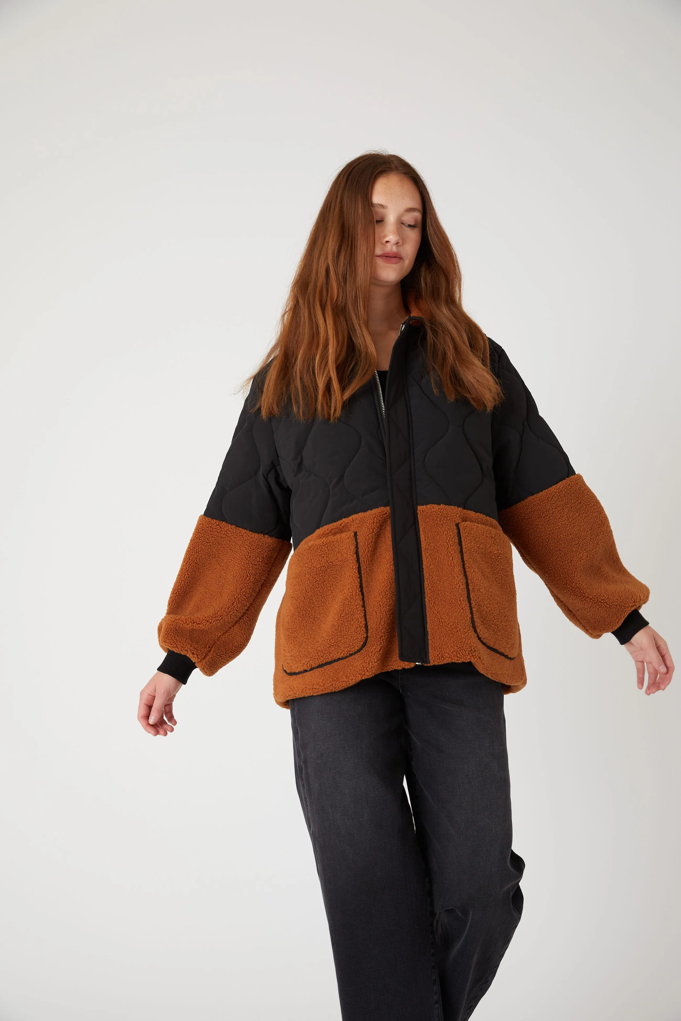 Toasty Vibes Jacket sold by BlankNYC product image thumbnail 4