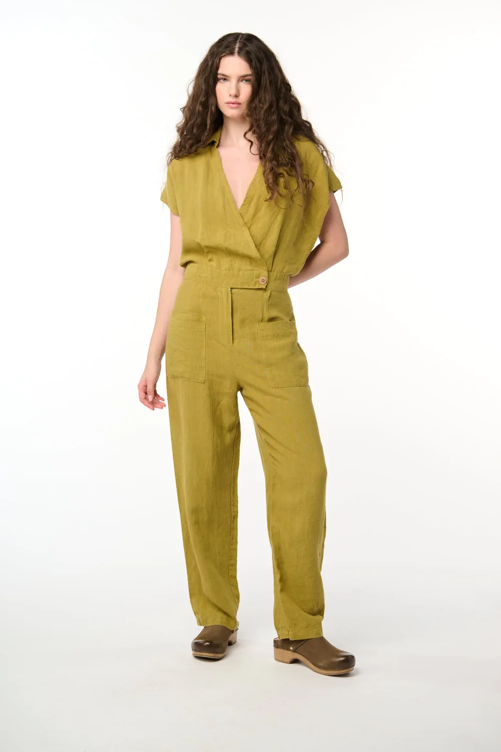 Juicy Moss Jumpsuit sold by BlankNYC