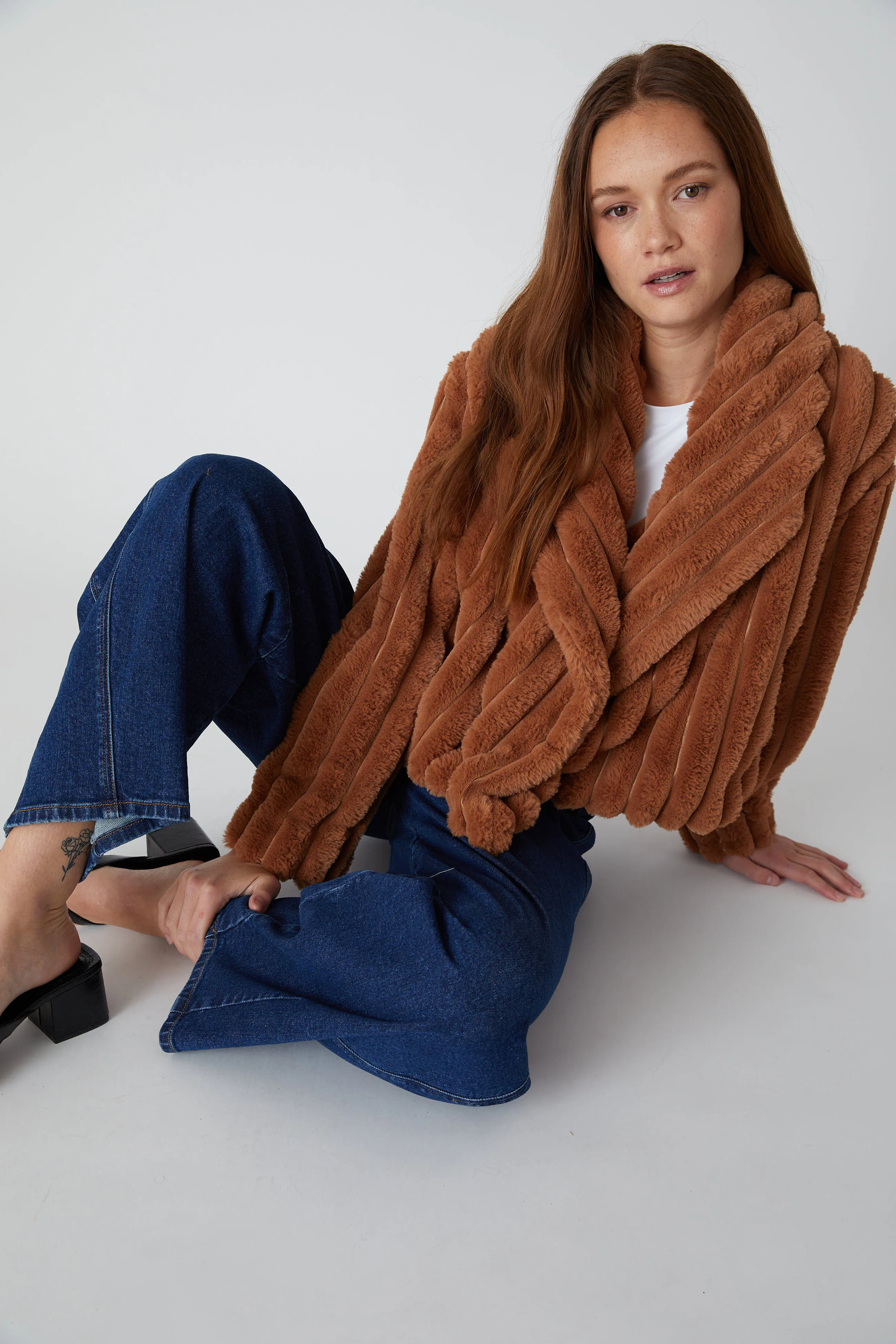 Time Flies Jacket sold by BlankNYC product image thumbnail 2