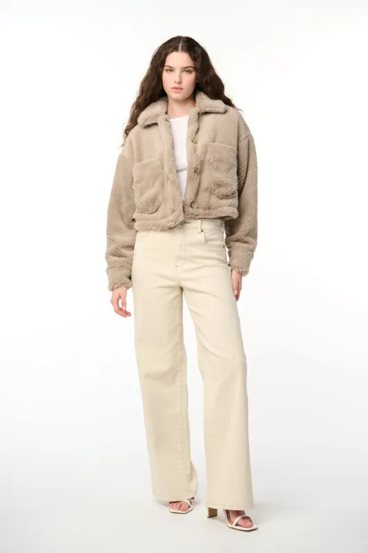 Dried Mushroom Jacket sold by BlankNYC