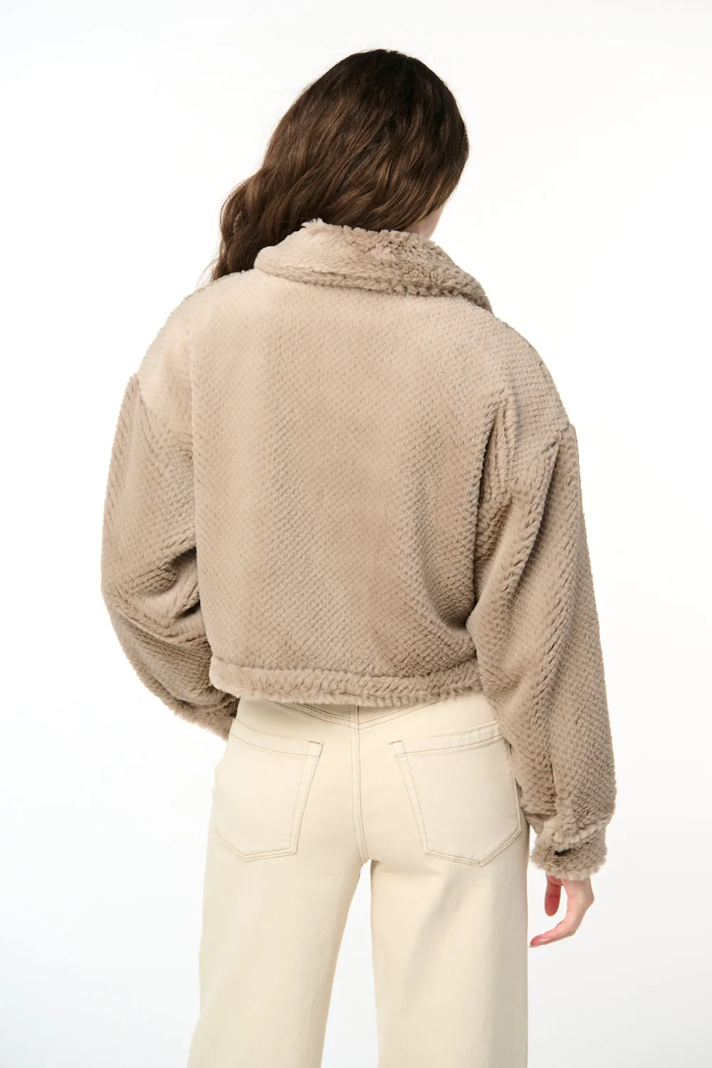 Dried Mushroom Jacket sold by BlankNYC product image thumbnail 2