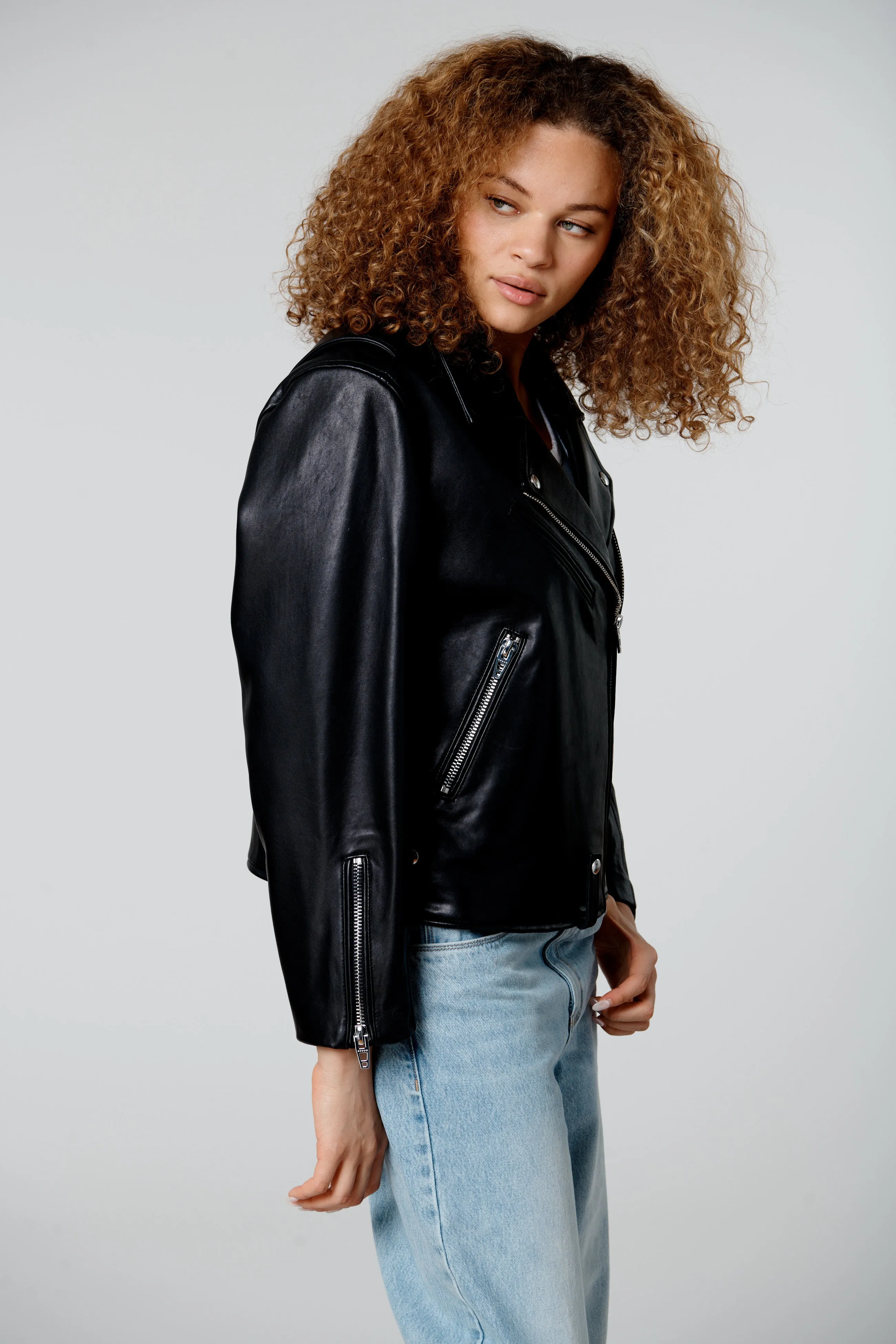 Friend Zone Jacket sold by BlankNYC product image thumbnail 4