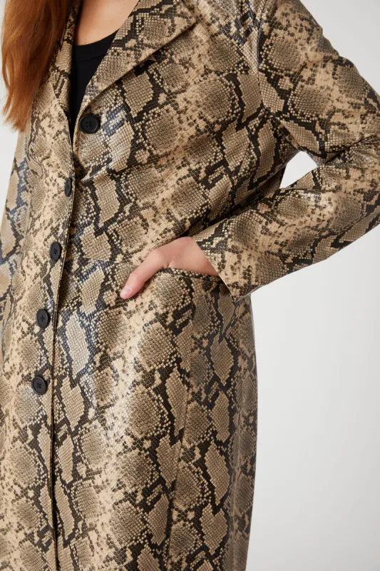 On The Move Trench Coat made by BlankNYC