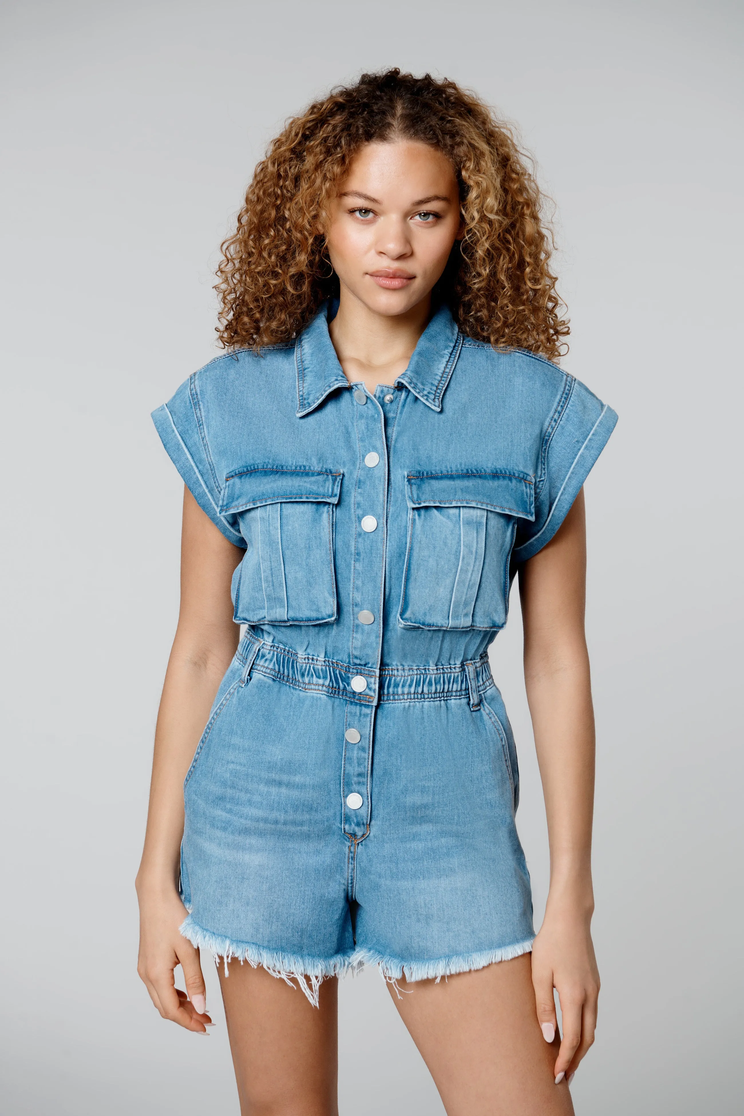 Sit Tight Romper sold by BlankNYC product image thumbnail 2