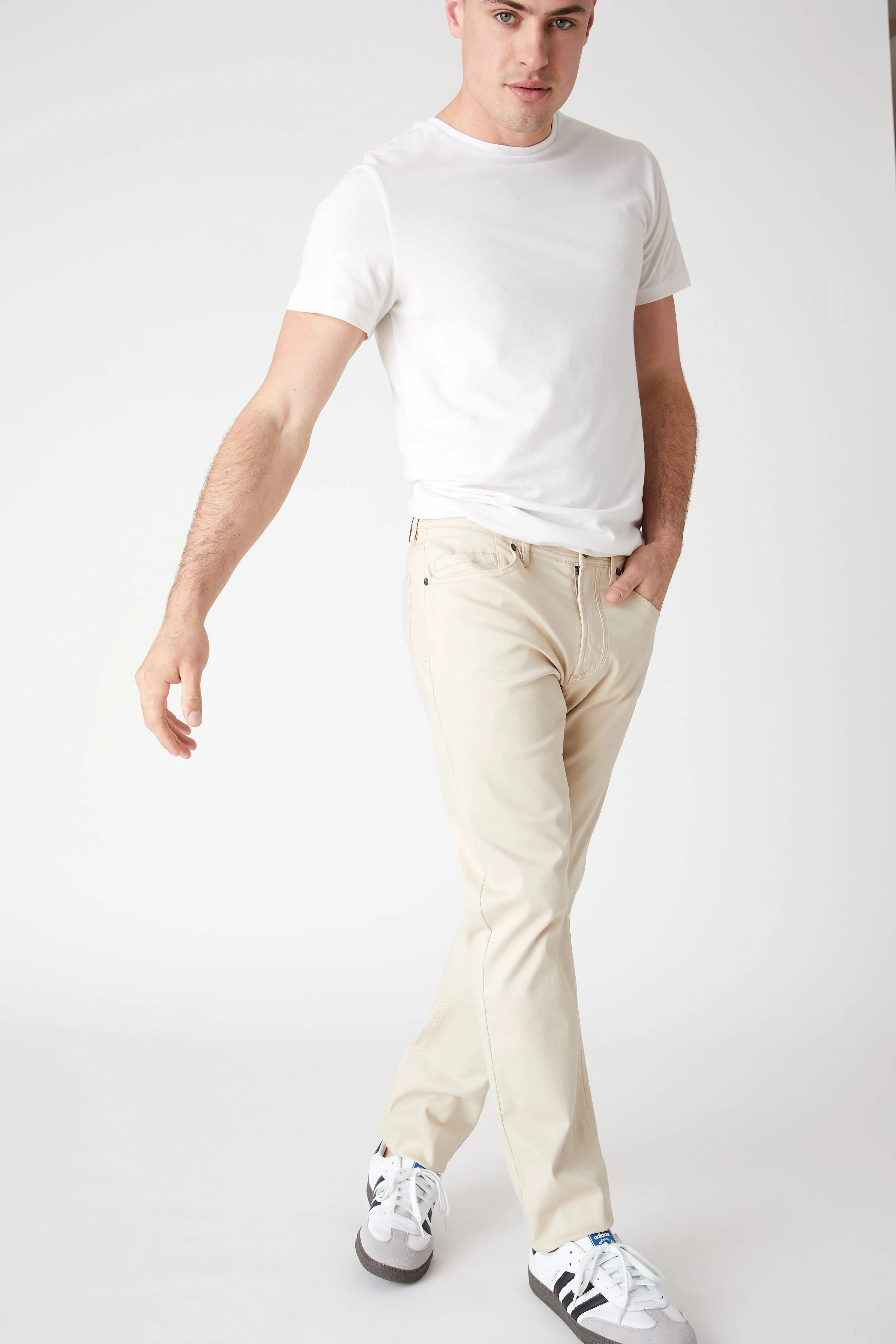 Wooster In Whitesand Jean sold by BlankNYC product image thumbnail 2