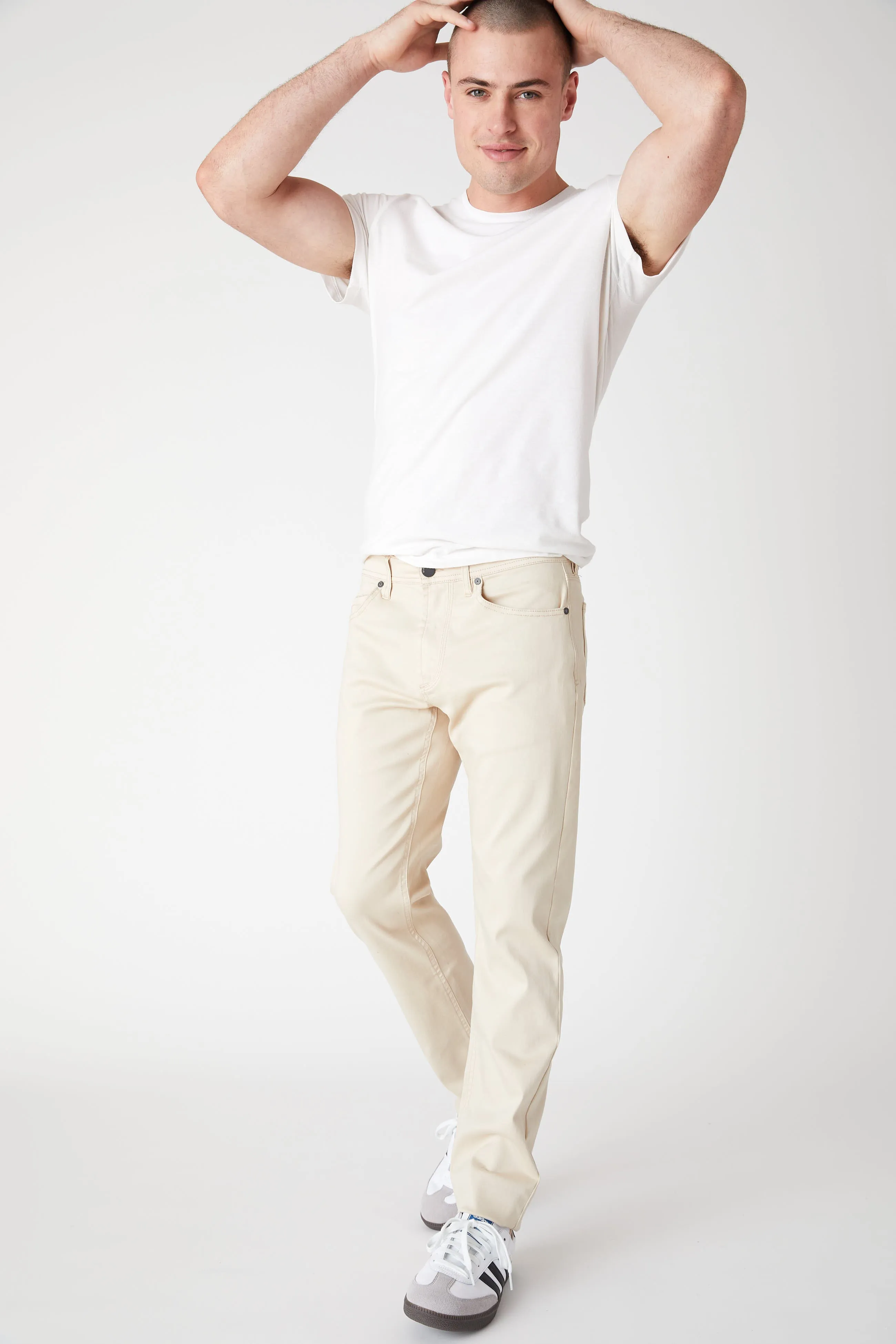 Wooster In Whitesand Jean sold by BlankNYC product image thumbnail 4