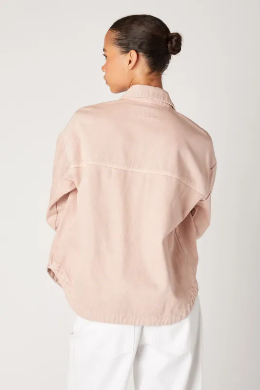 Rosewater Shacket sold by BlankNYC