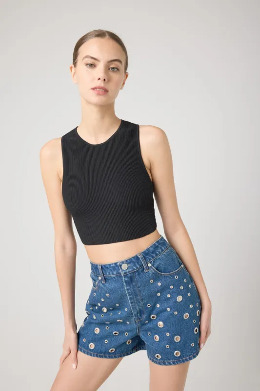 Reeve in Silver Dreams Short sold by BlankNYC