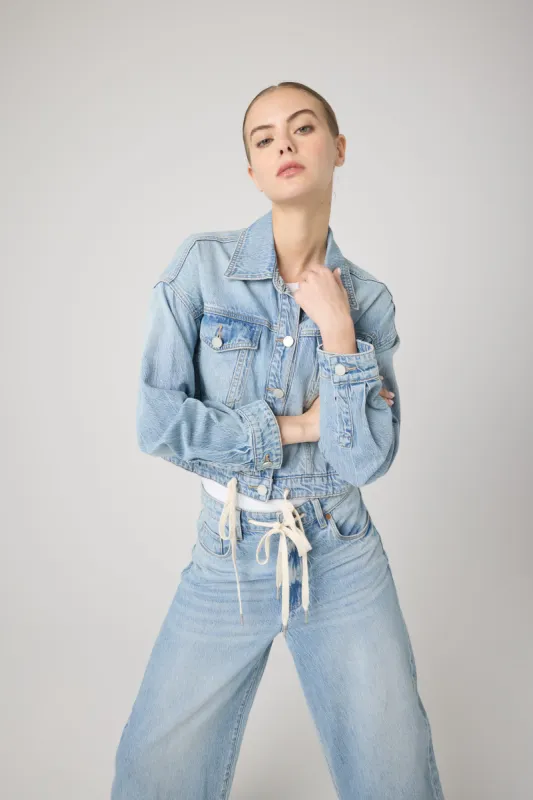 Feeling Good Shirt Jacket made by BlankNYC