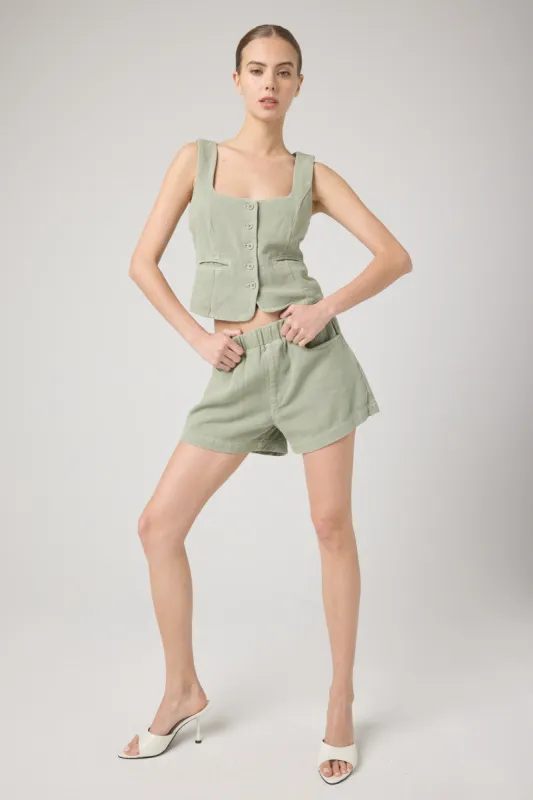 Desert Sage Vest sold by BlankNYC