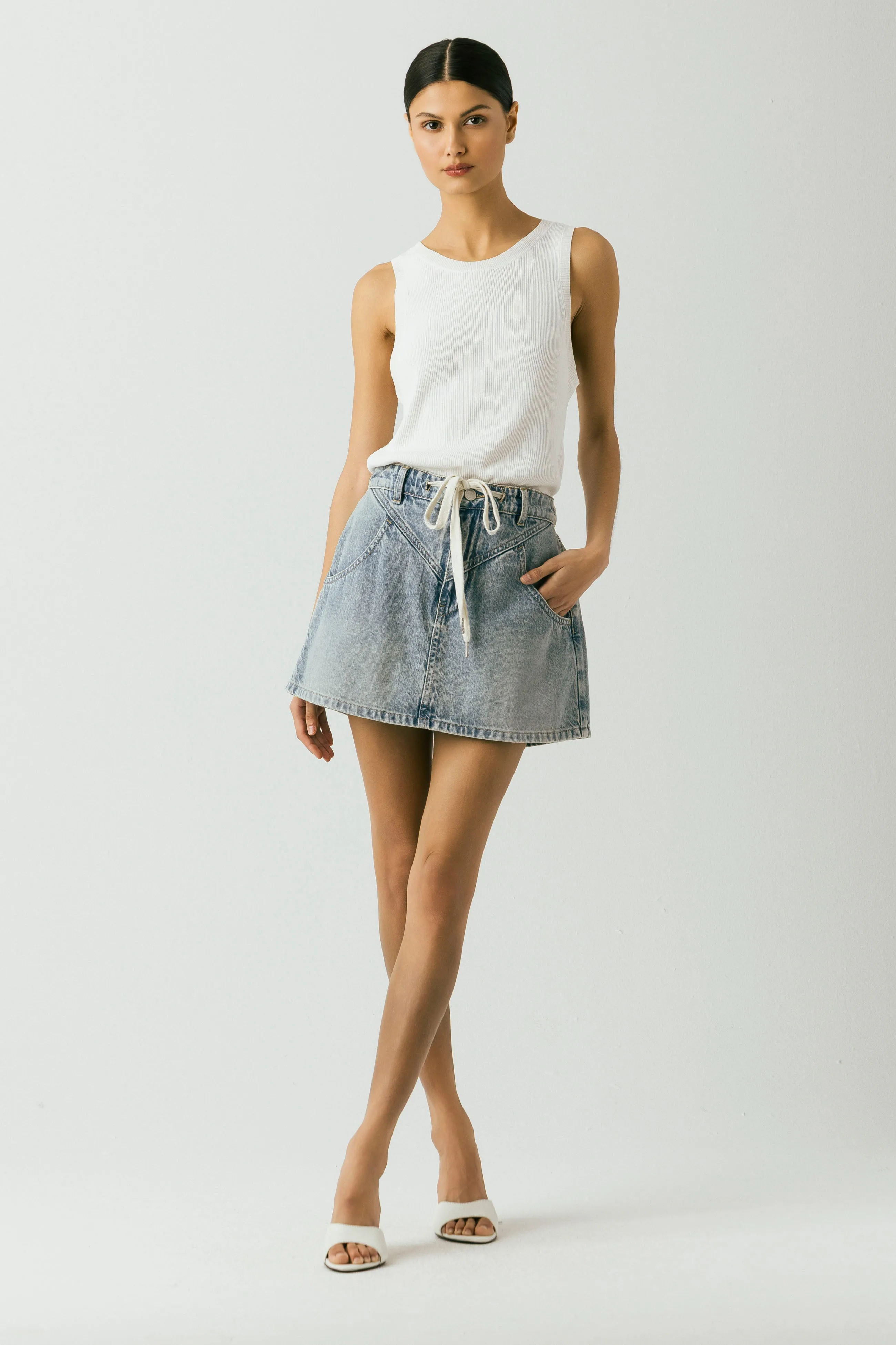 Easy Day Skort sold by BlankNYC product image thumbnail 3