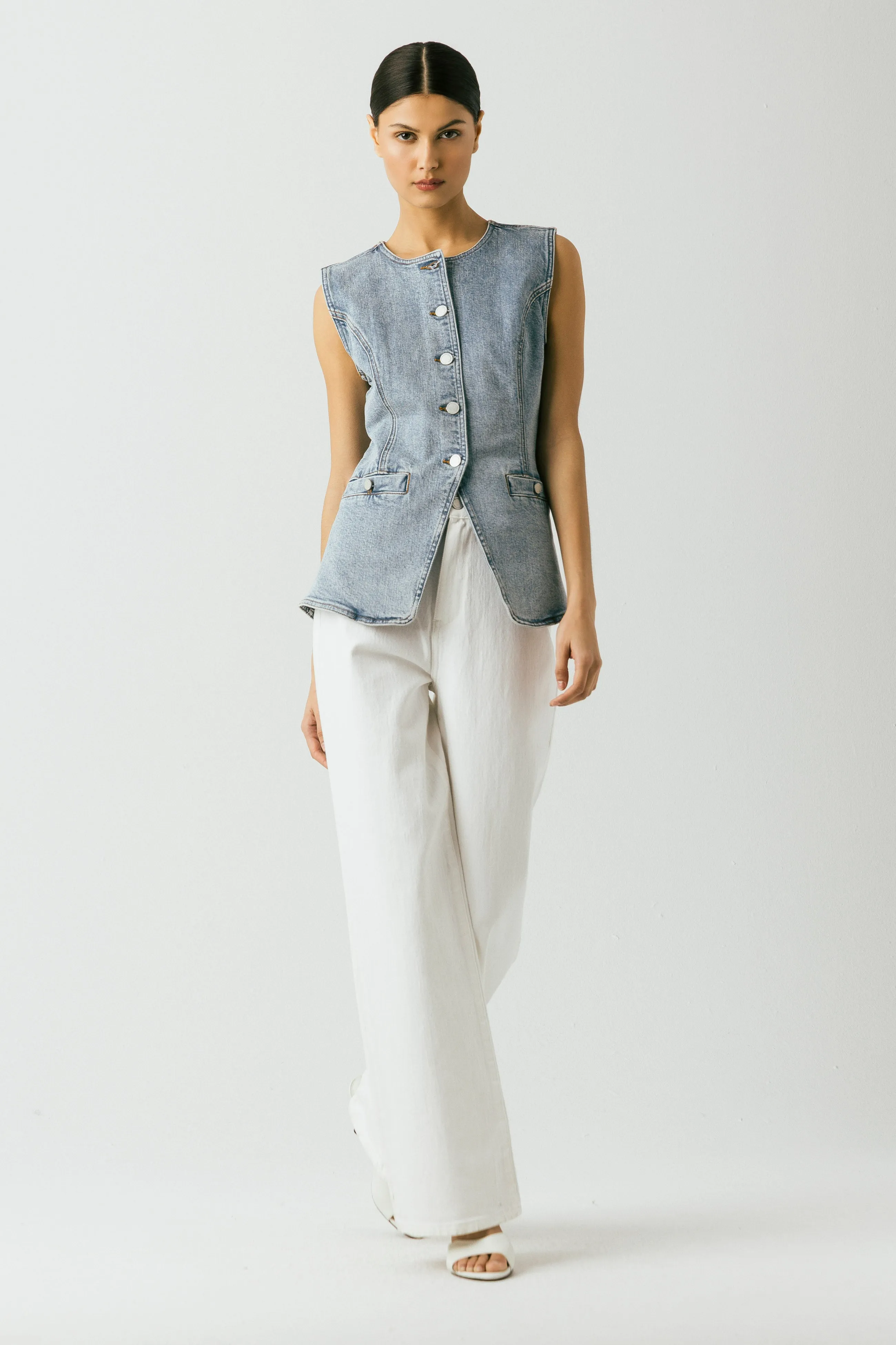 Summer Vibes Vest sold by BlankNYC product image thumbnail 2