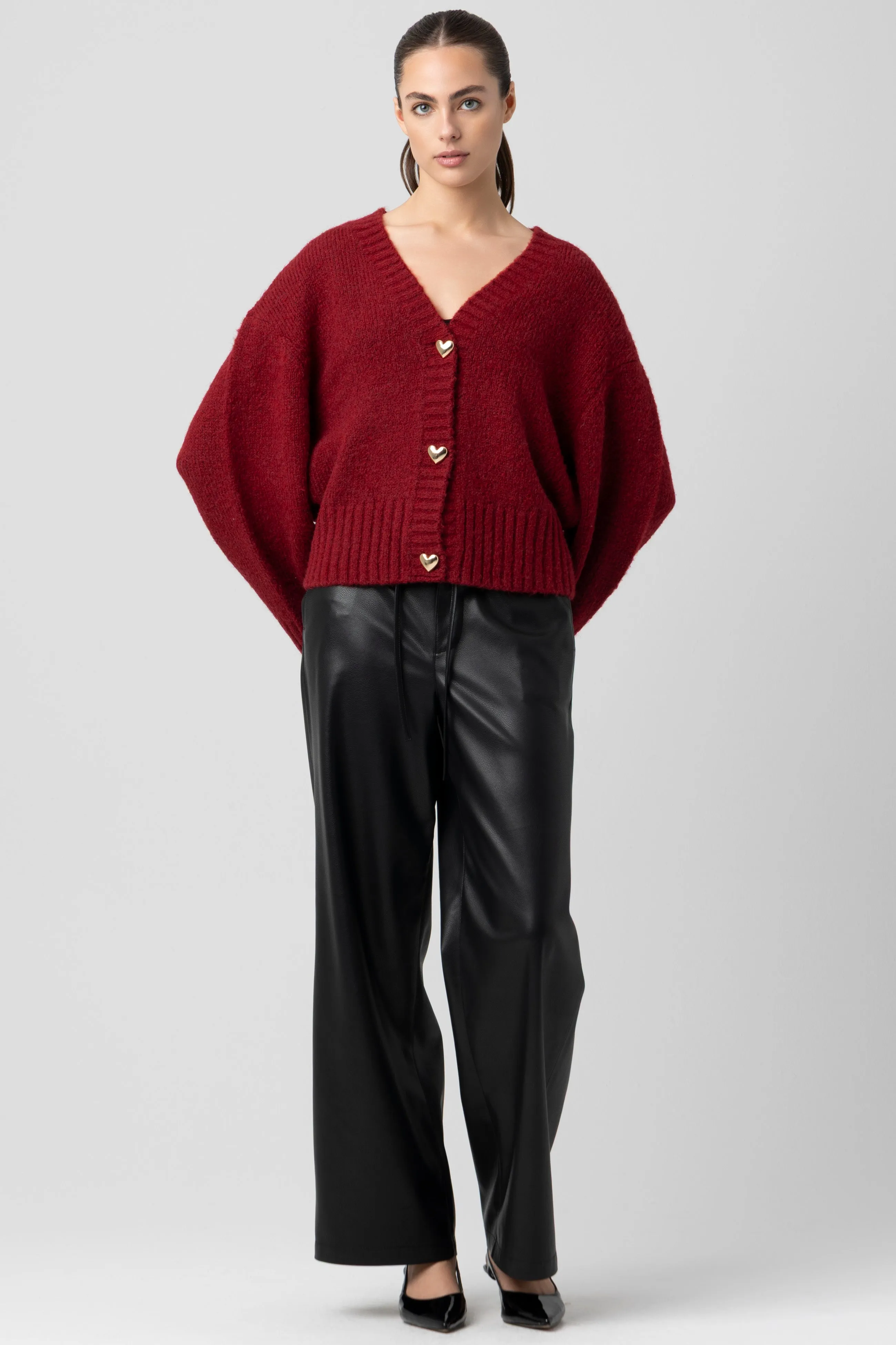 CRIMSON CREST SWEATER sold by BlankNYC product image thumbnail 2