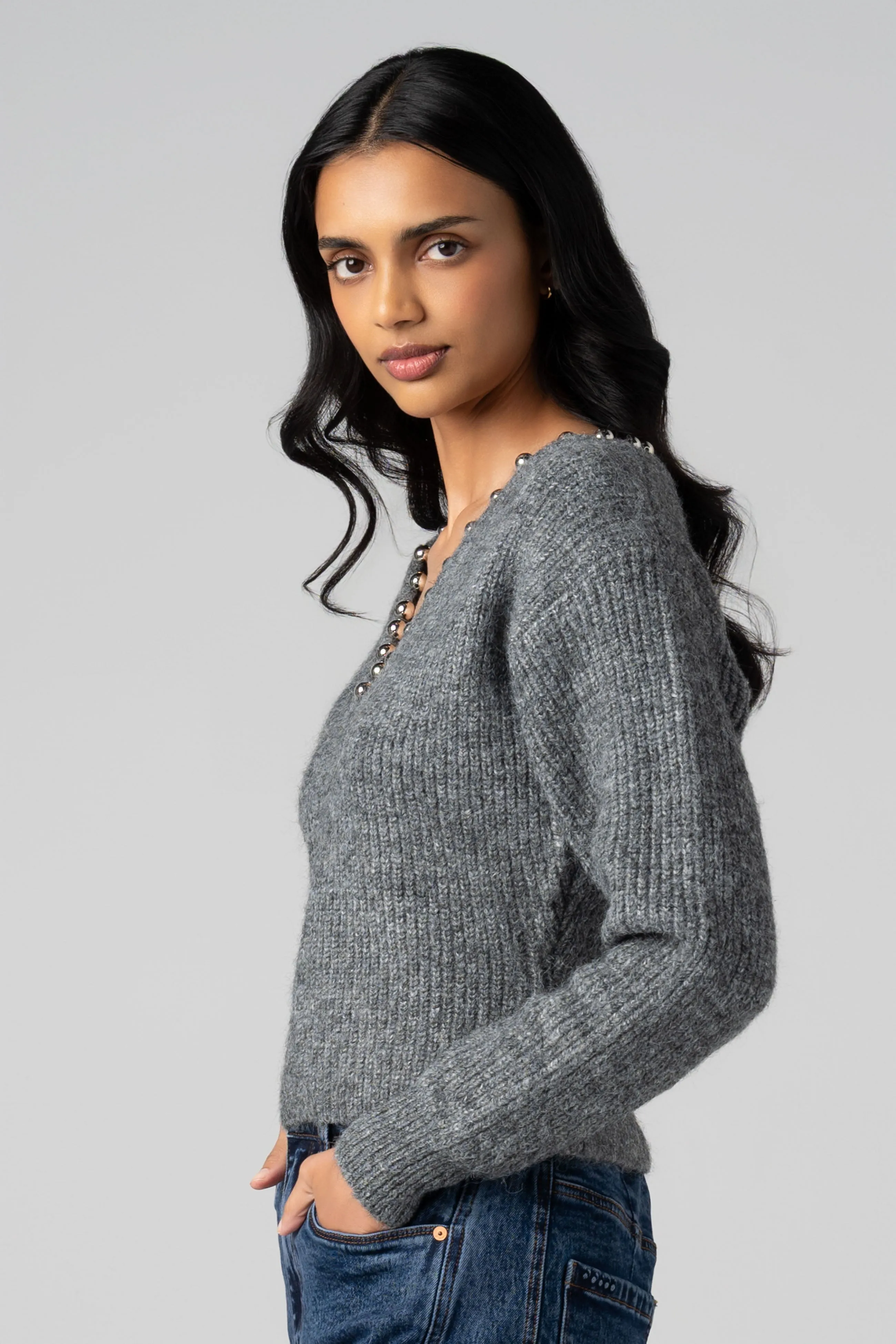 SILVER LINING SWEATERS sold by BlankNYC product image thumbnail 3