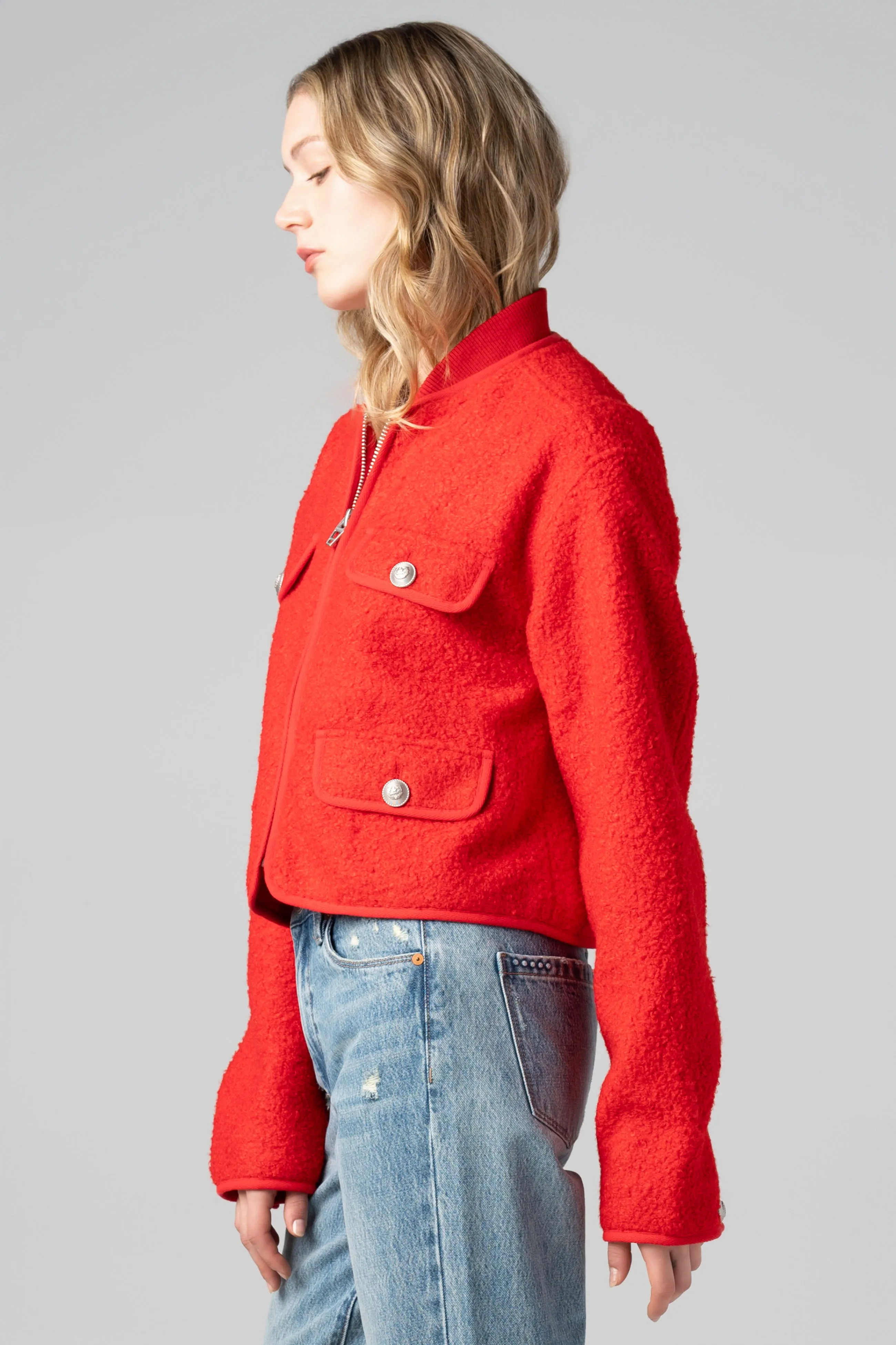 FLYING PRIVATE JACKET sold by BlankNYC product image thumbnail 4