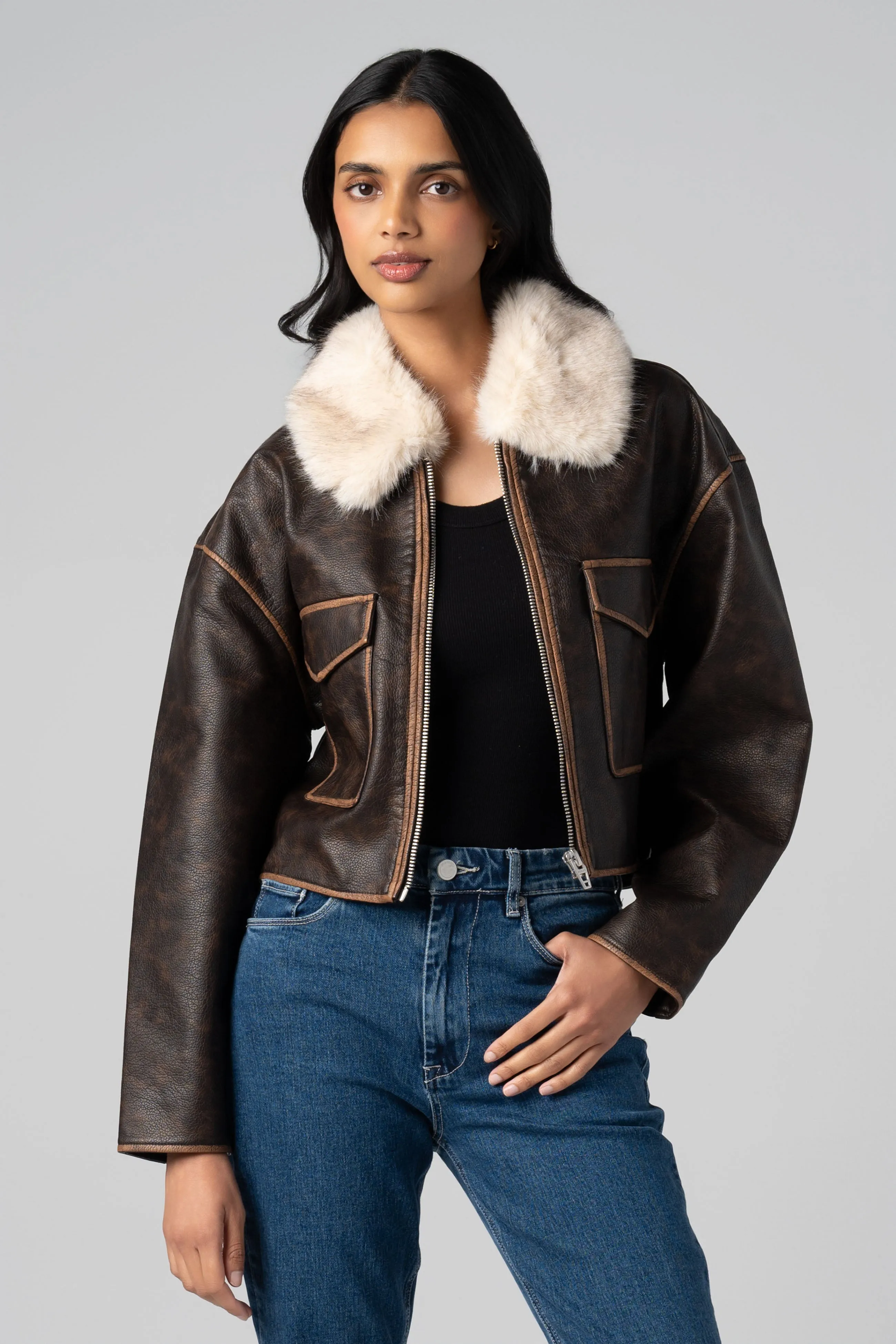 CAFFEINE RUSH JACKET sold by BlankNYC product image thumbnail 3