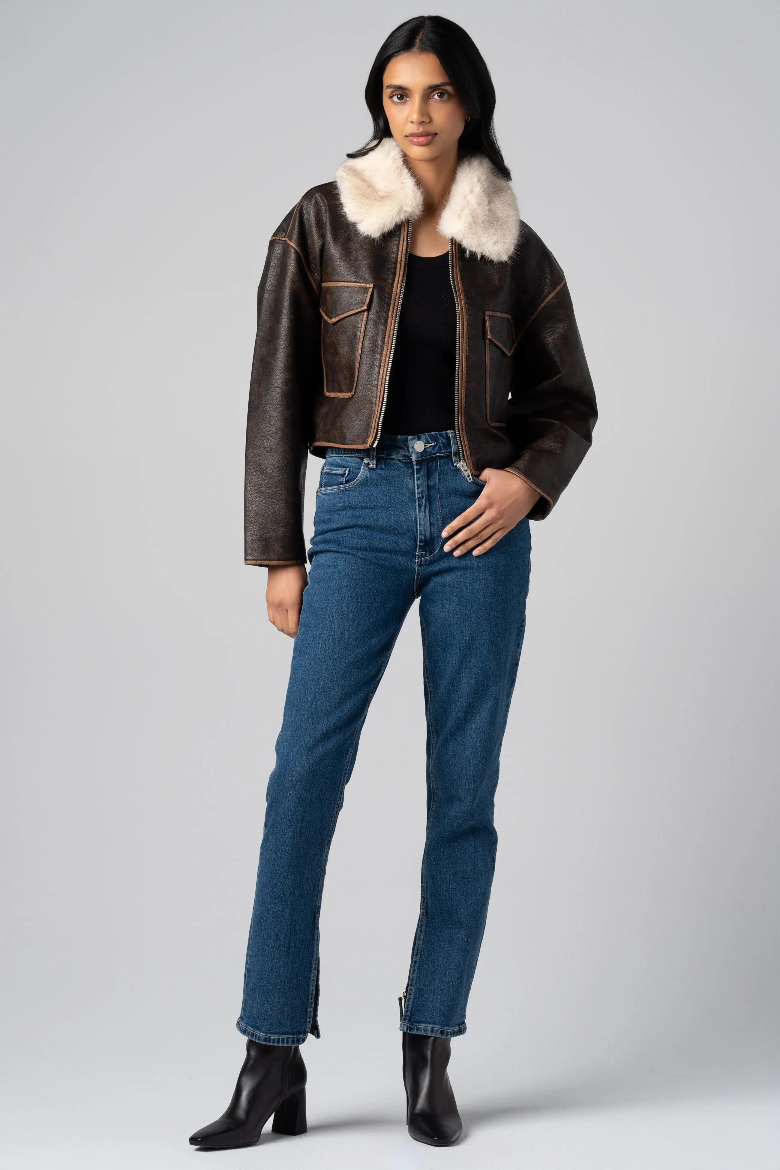 CAFFEINE RUSH JACKET sold by BlankNYC product image thumbnail 2