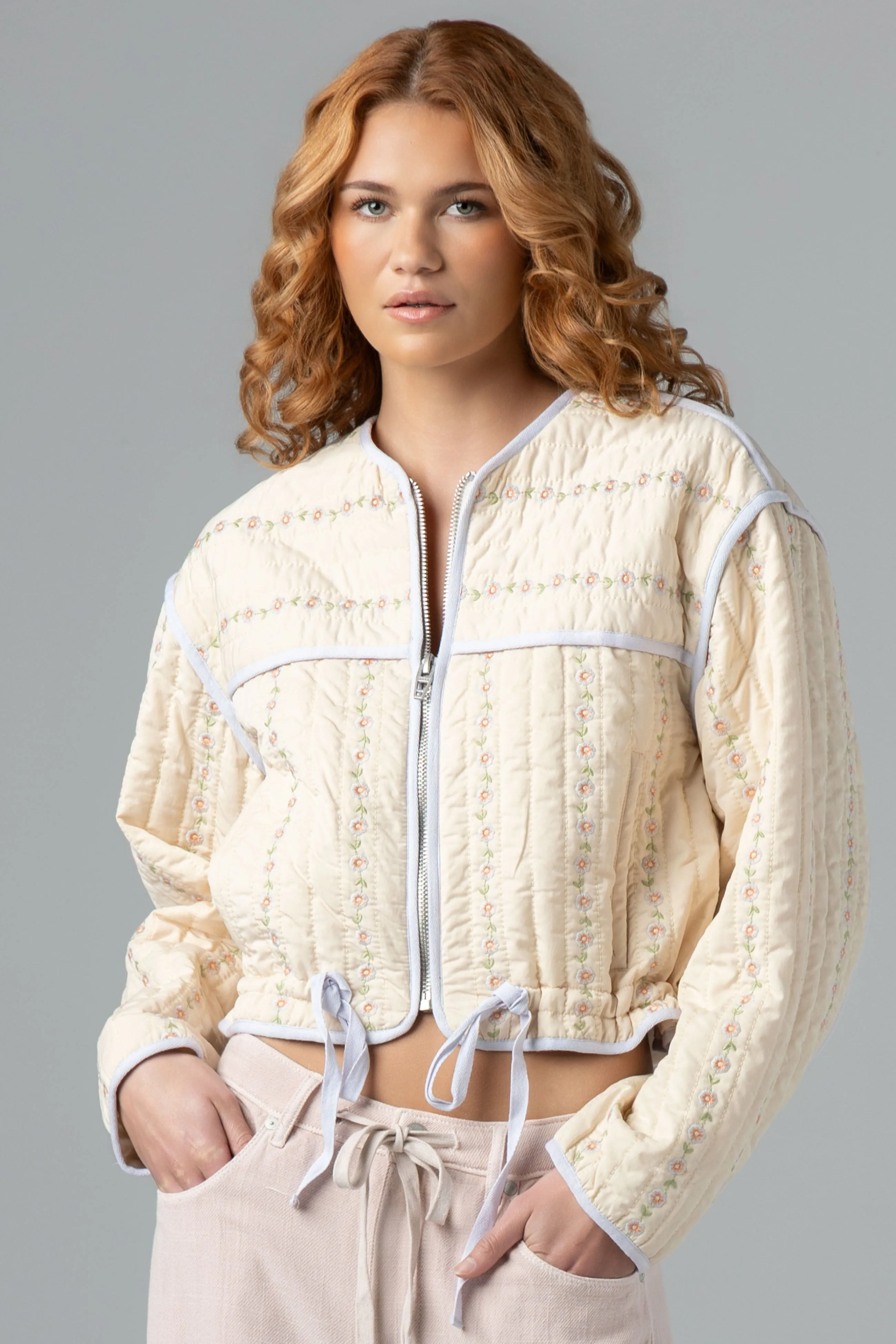 Feeling Pretty JACKET sold by BlankNYC product image thumbnail 3