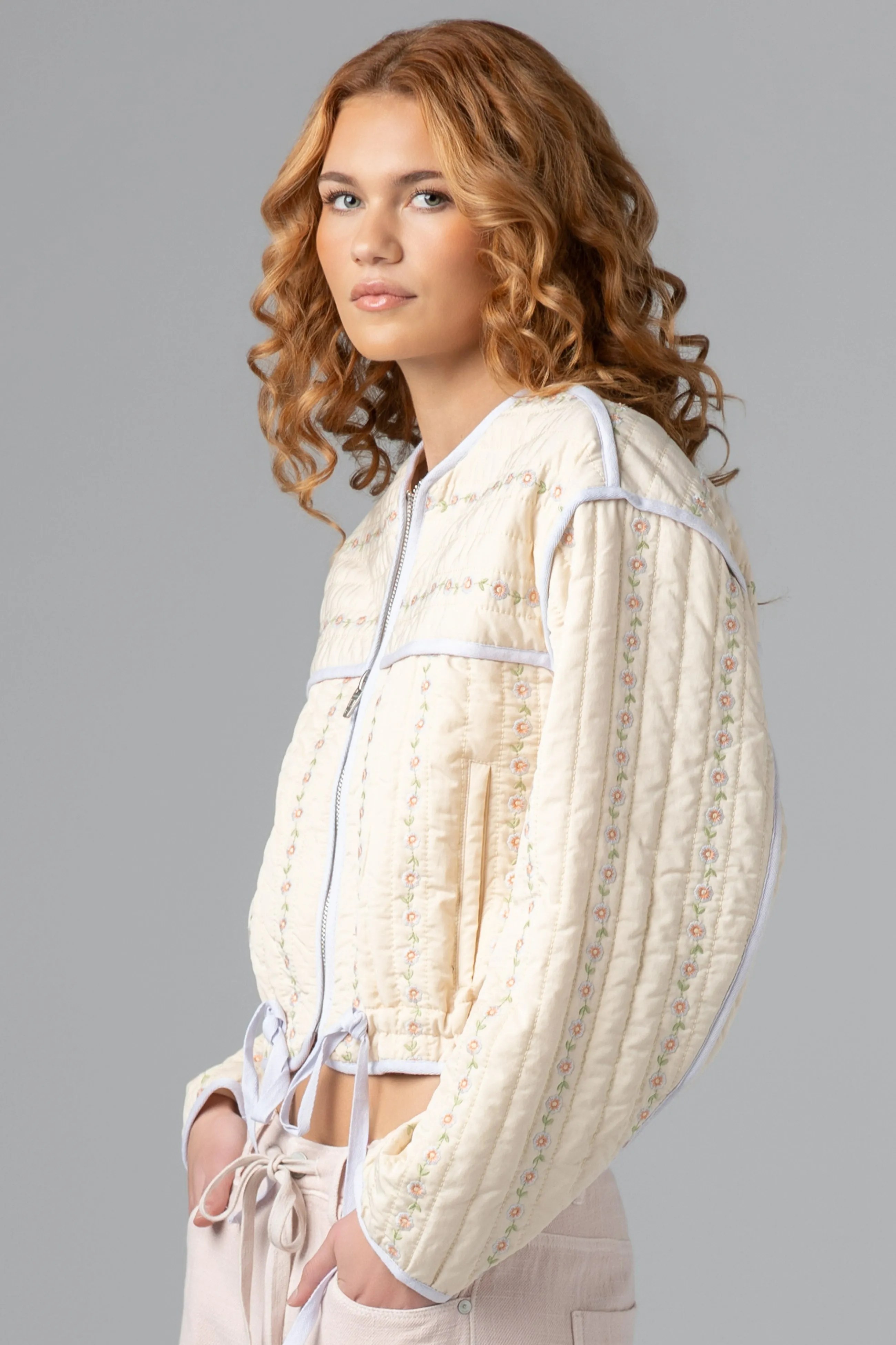Feeling Pretty JACKET sold by BlankNYC product image thumbnail 4