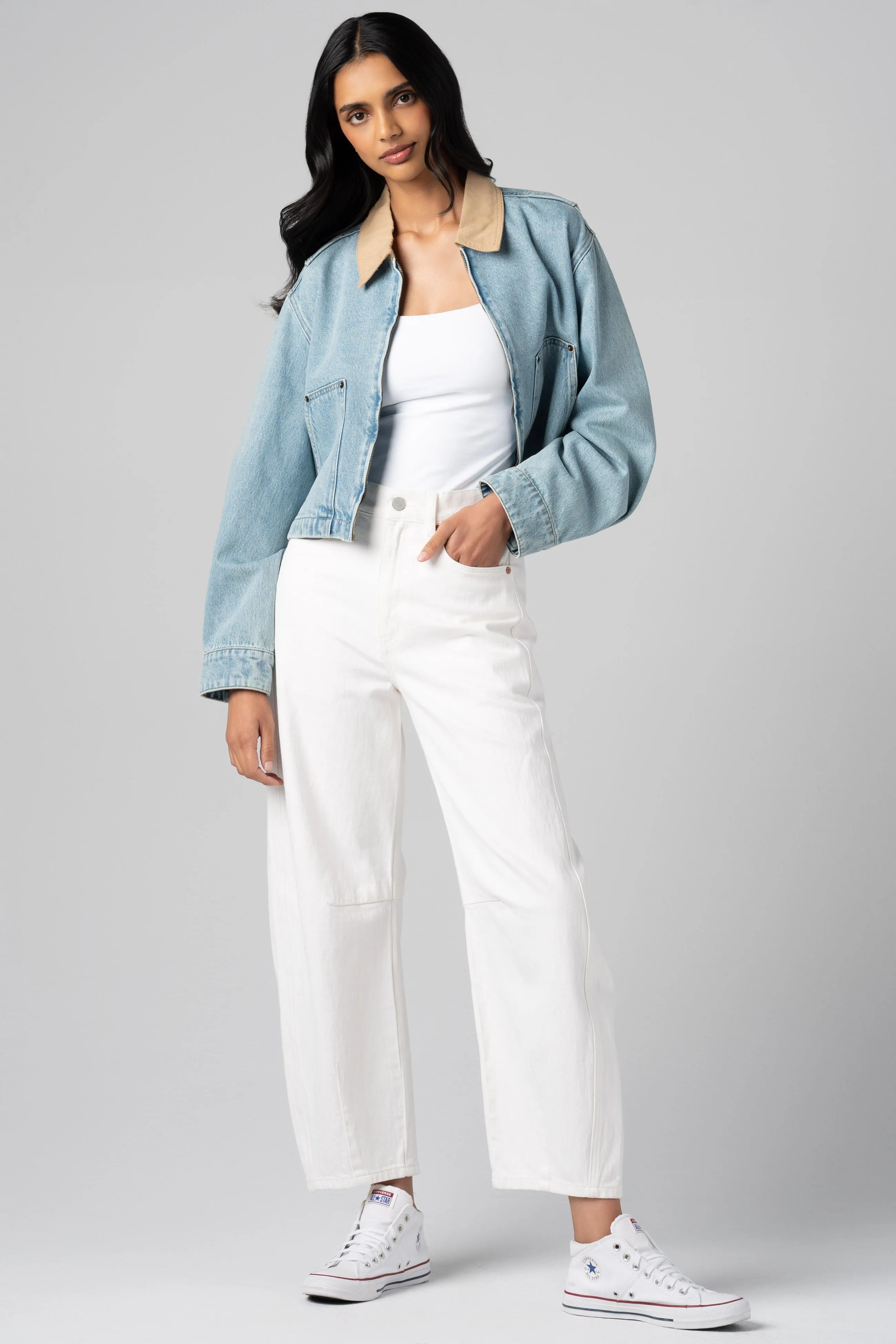 COFFEE RUN JACKET sold by BlankNYC product image thumbnail 3