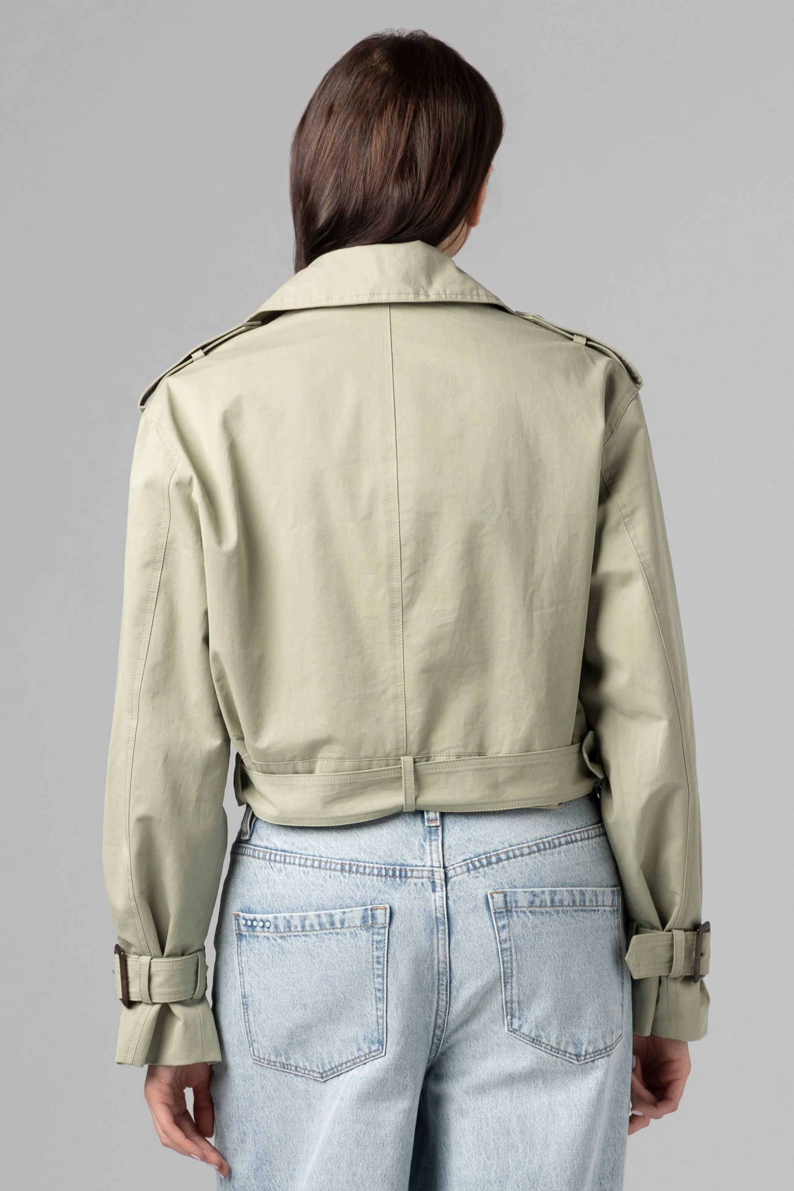 BUSINESS AS USUAL (SAGE) JACKETS sold by BlankNYC product image thumbnail 5