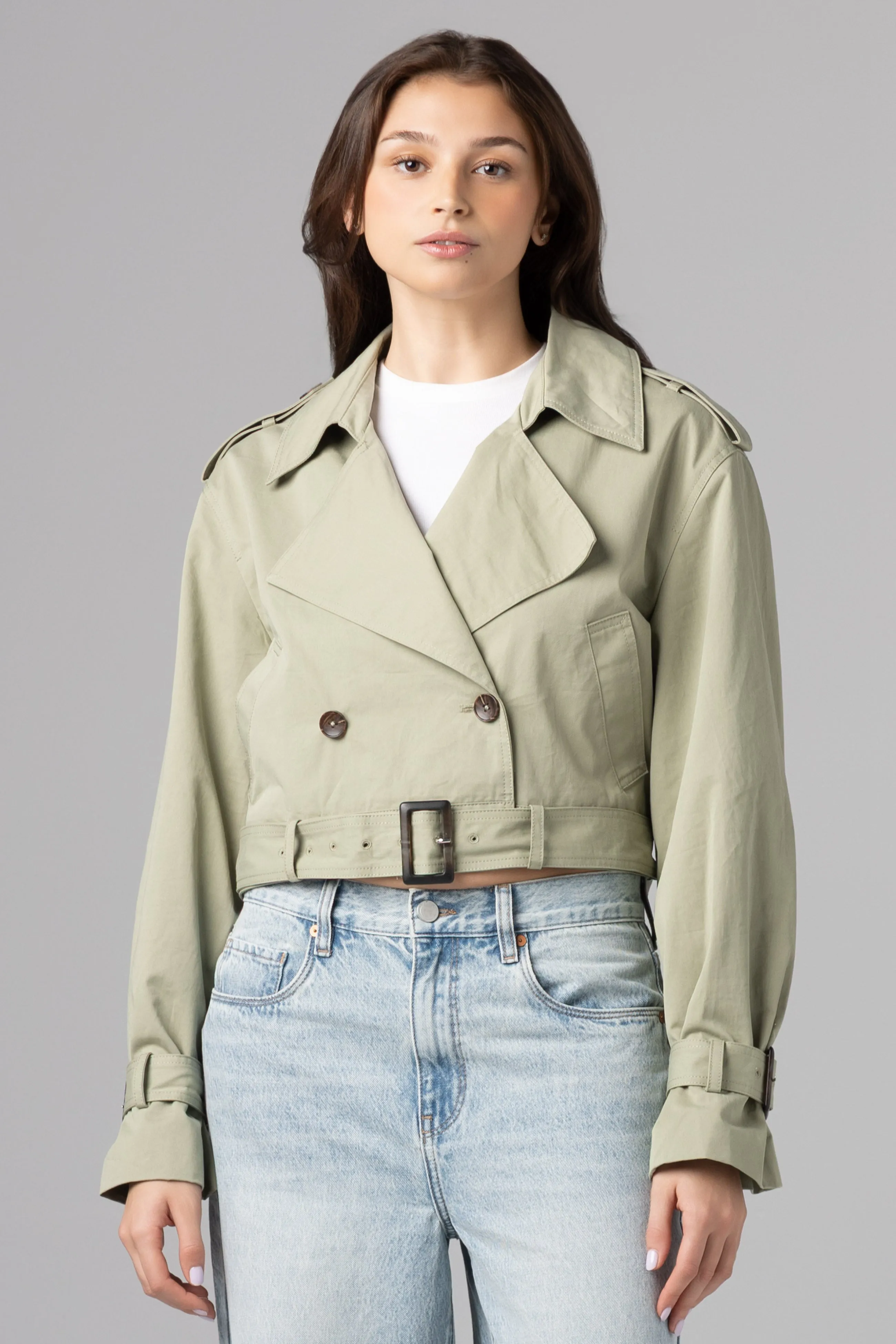 BUSINESS AS USUAL (SAGE) JACKETS sold by BlankNYC product image thumbnail 3