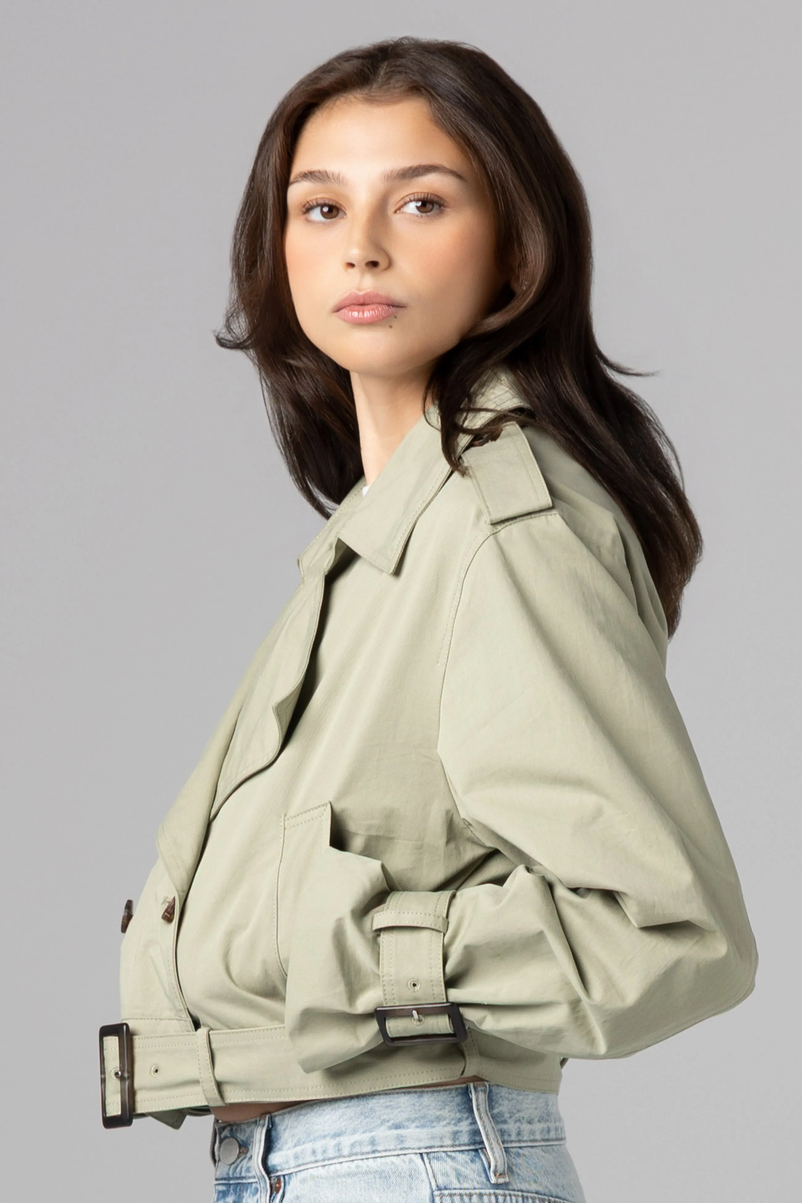 BUSINESS AS USUAL (SAGE) JACKETS sold by BlankNYC product image thumbnail 4
