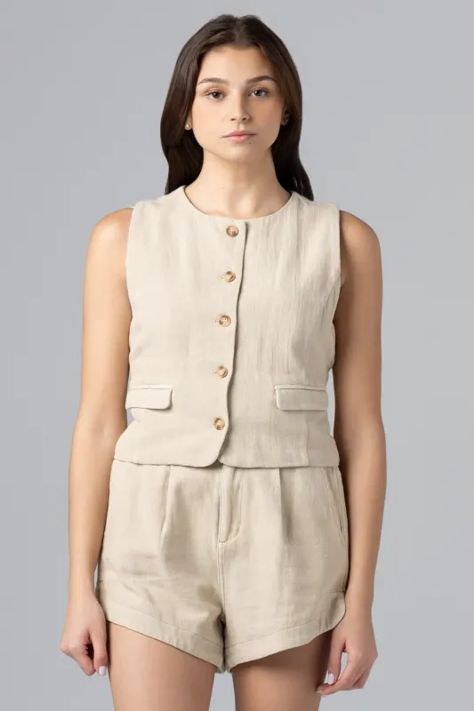 DESERT MIST VEST made by BlankNYC
