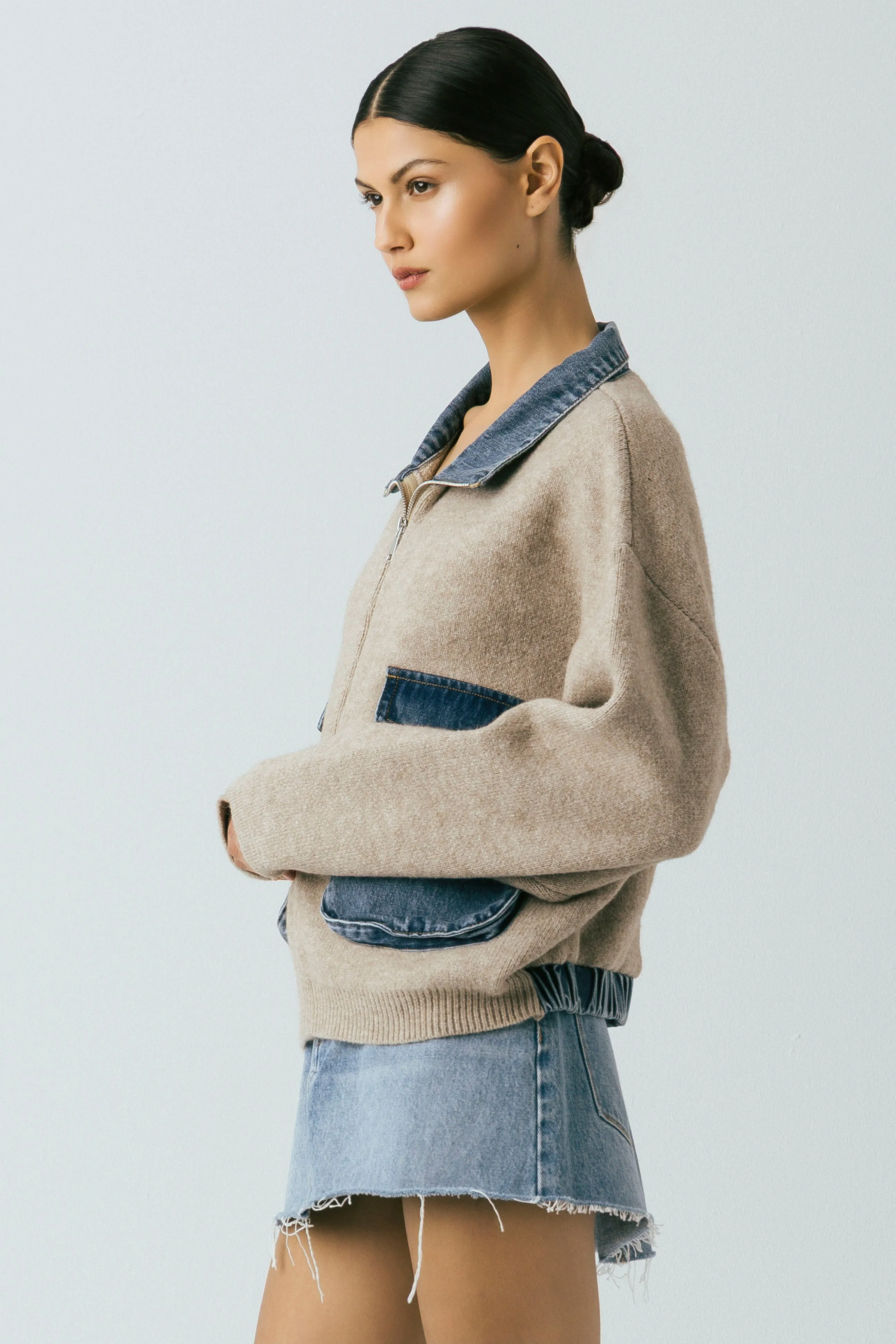 GLOW UP JACKET sold by BlankNYC product image thumbnail 4