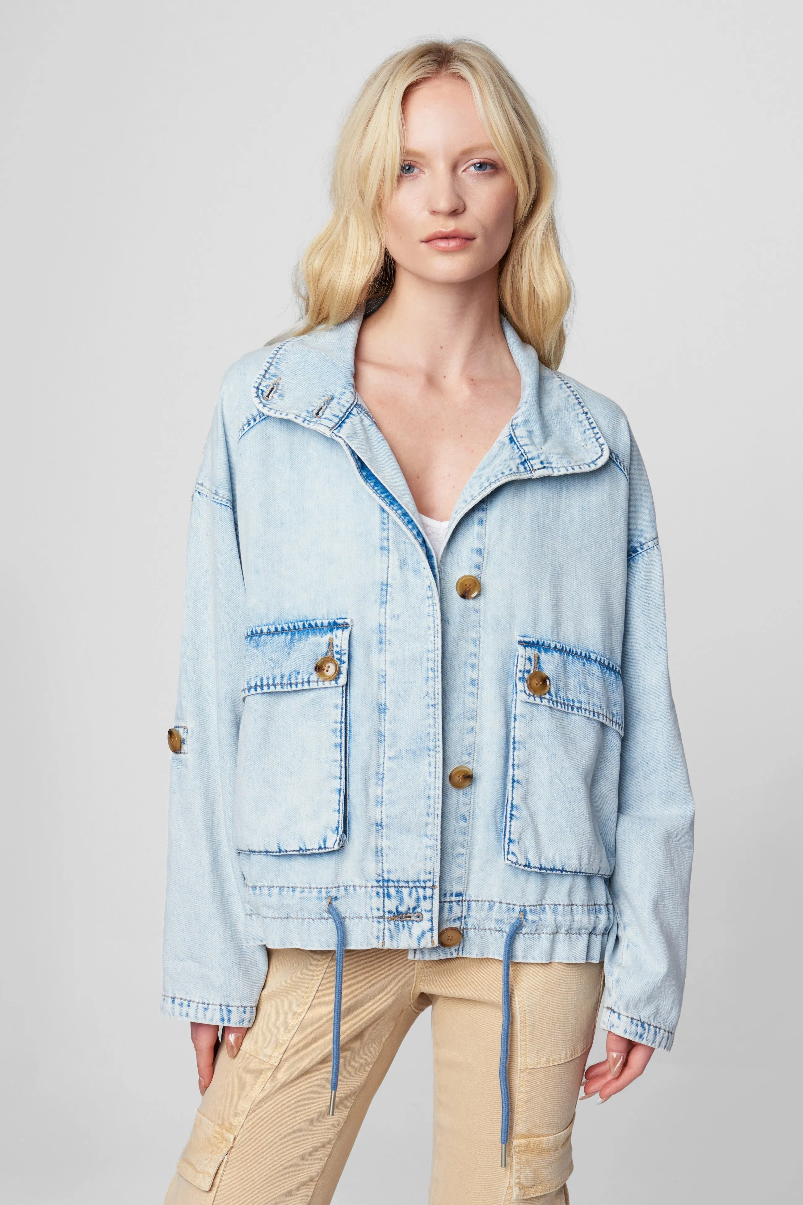 Blue Lagoon Jacket sold by BlankNYC