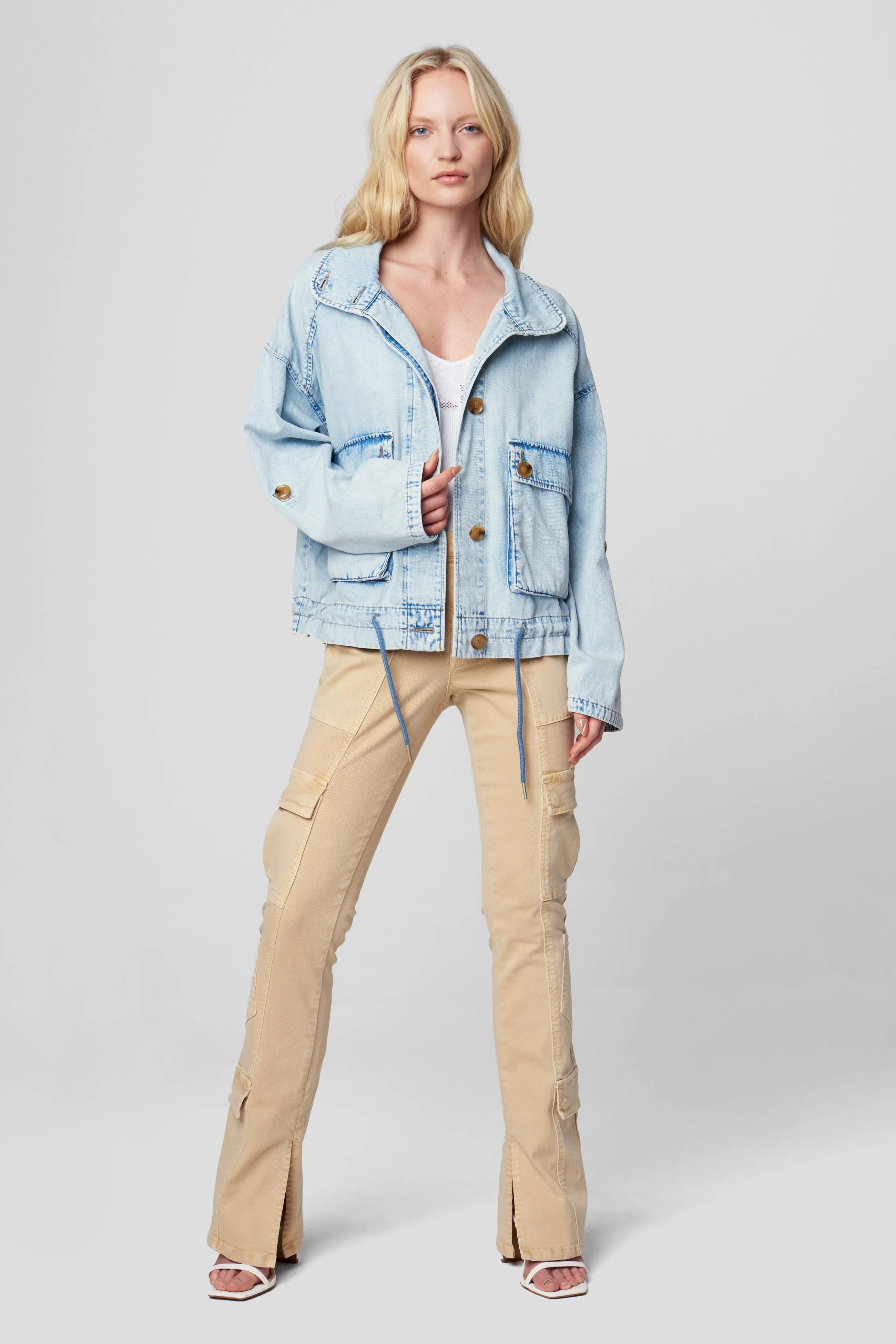 Blue Lagoon Jacket sold by BlankNYC product image thumbnail 2