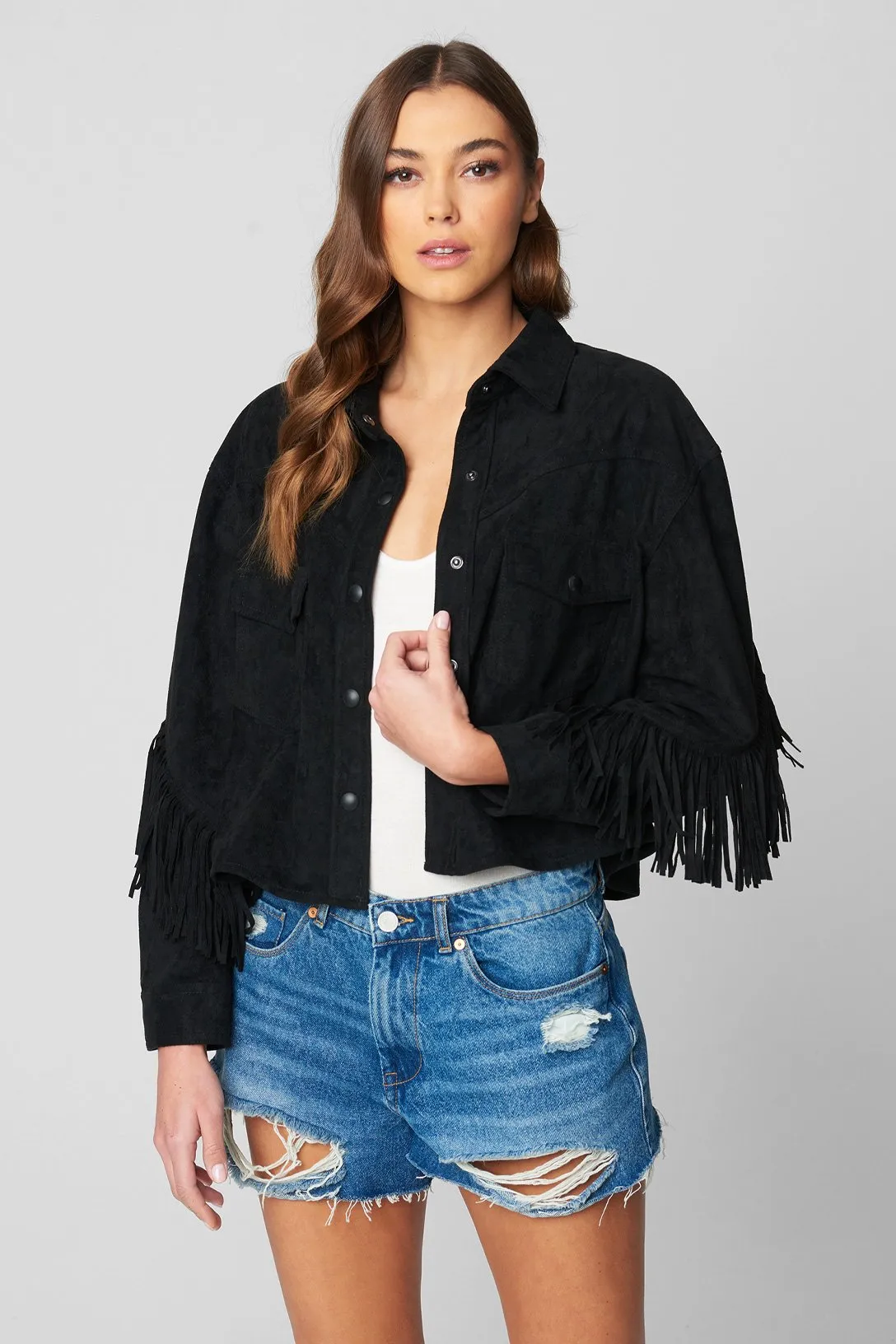 Cosmic Jacket sold by BlankNYC product image thumbnail 2