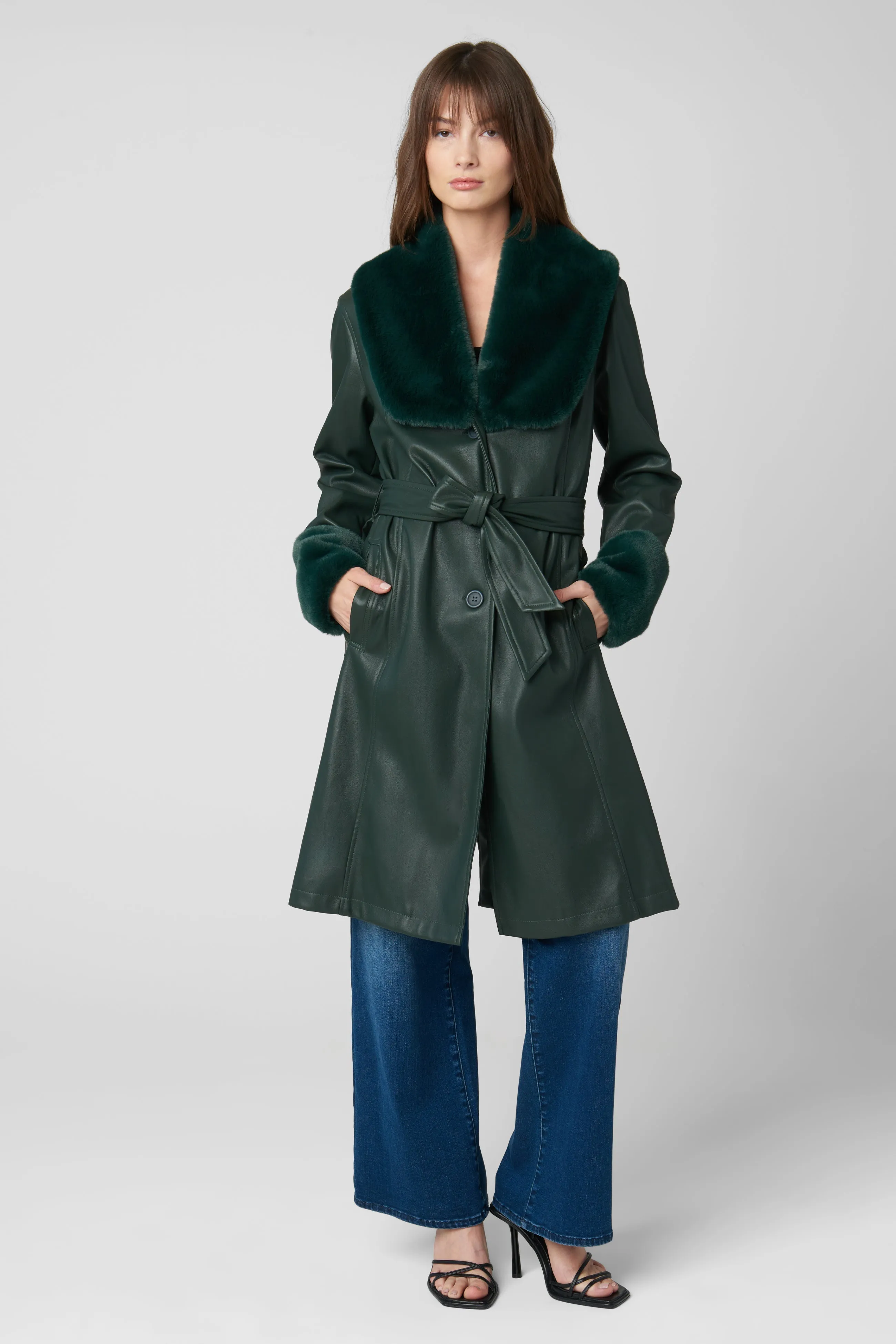 Goodnight Moon Trench Coat sold by BlankNYC product image thumbnail 2