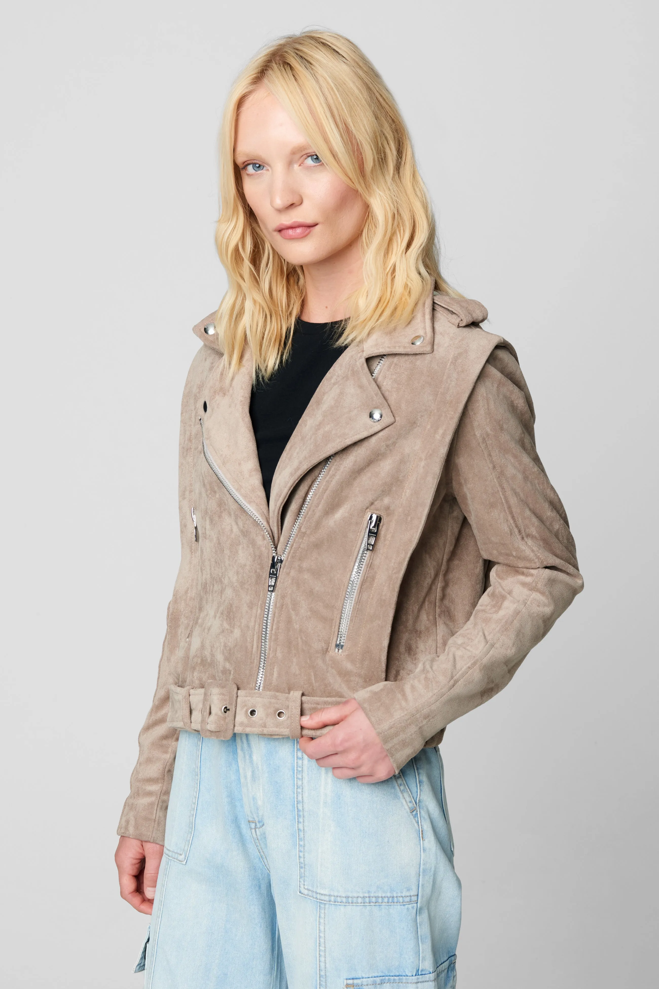 Chance Of Rain Jacket sold by BlankNYC product image thumbnail 3