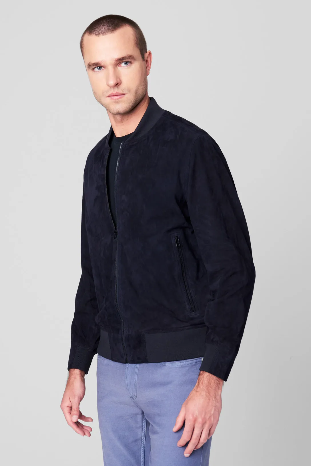 True Blue Bomber sold by BlankNYC product image thumbnail 3