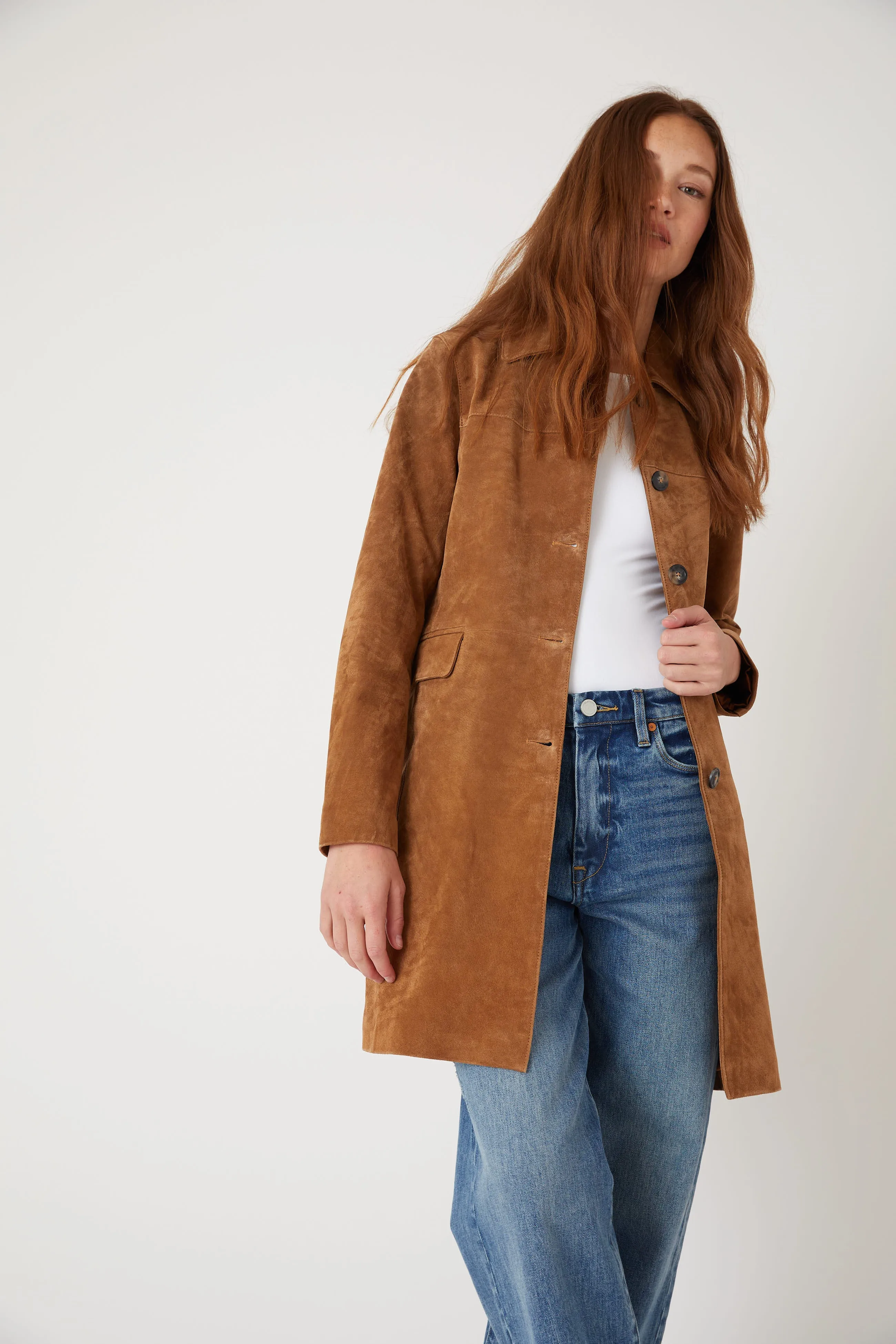 Dirt Bike Trench Coat sold by BlankNYC product image thumbnail 3