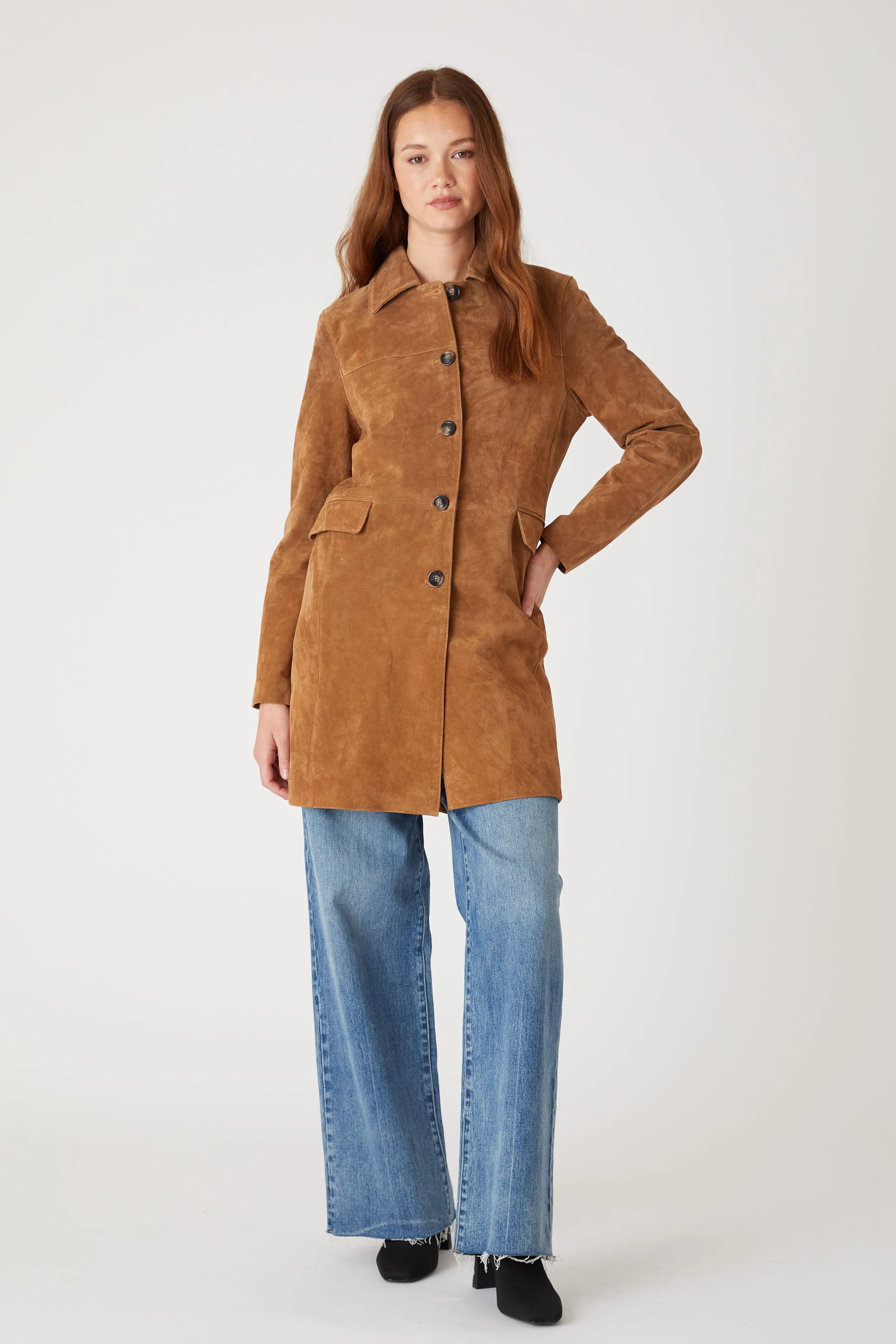 Dirt Bike Trench Coat sold by BlankNYC product image thumbnail 2