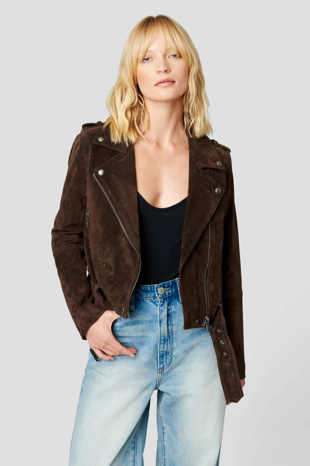 Chocolate Souffle Jacket sold by BlankNYC product image thumbnail 2