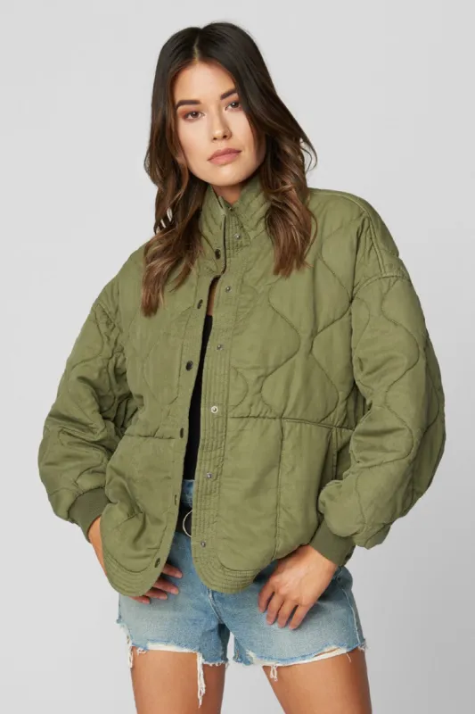 Burnt Sage Jacket sold by BlankNYC