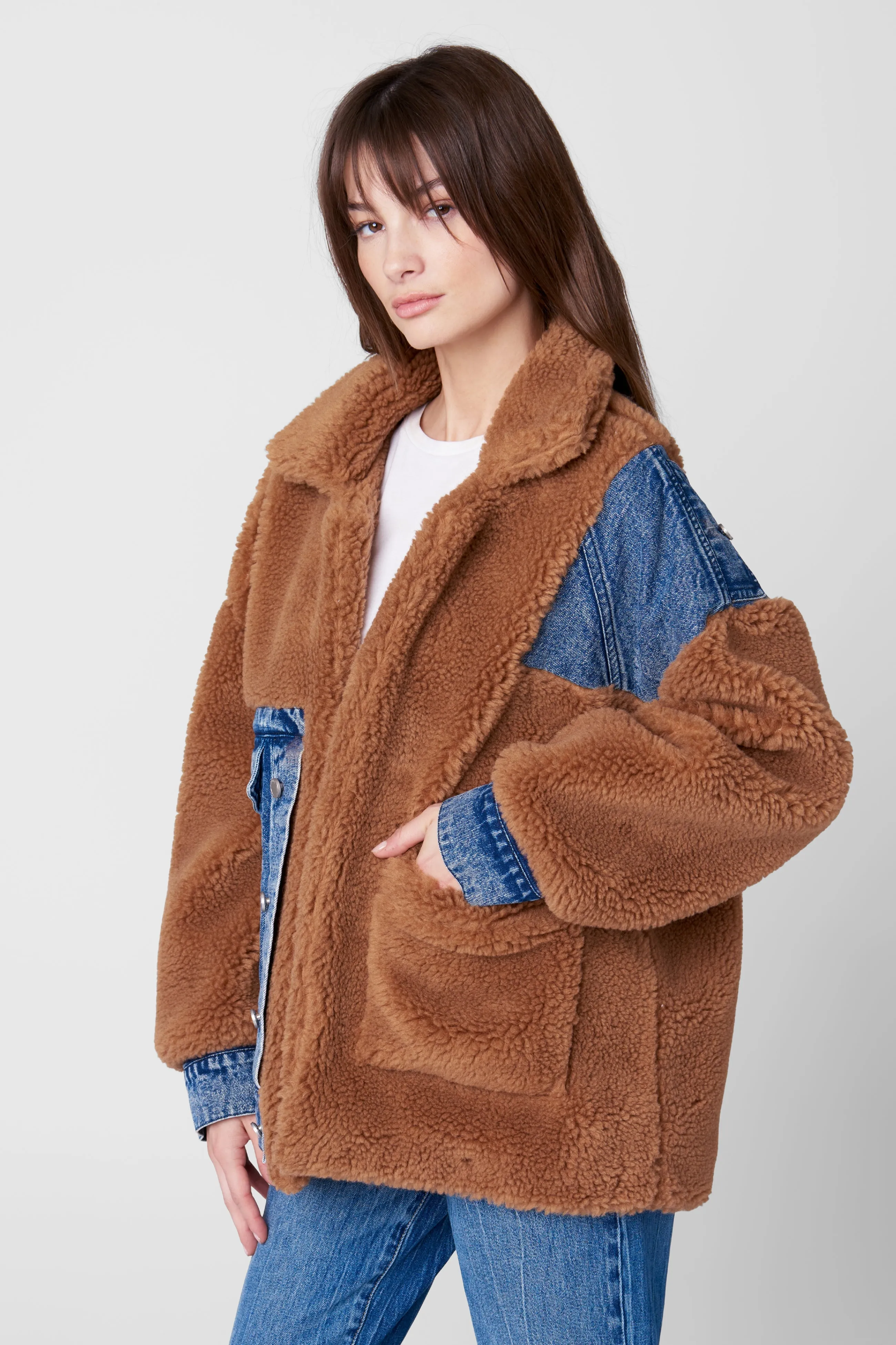 Under Wraps Jacket sold by BlankNYC product image thumbnail 3