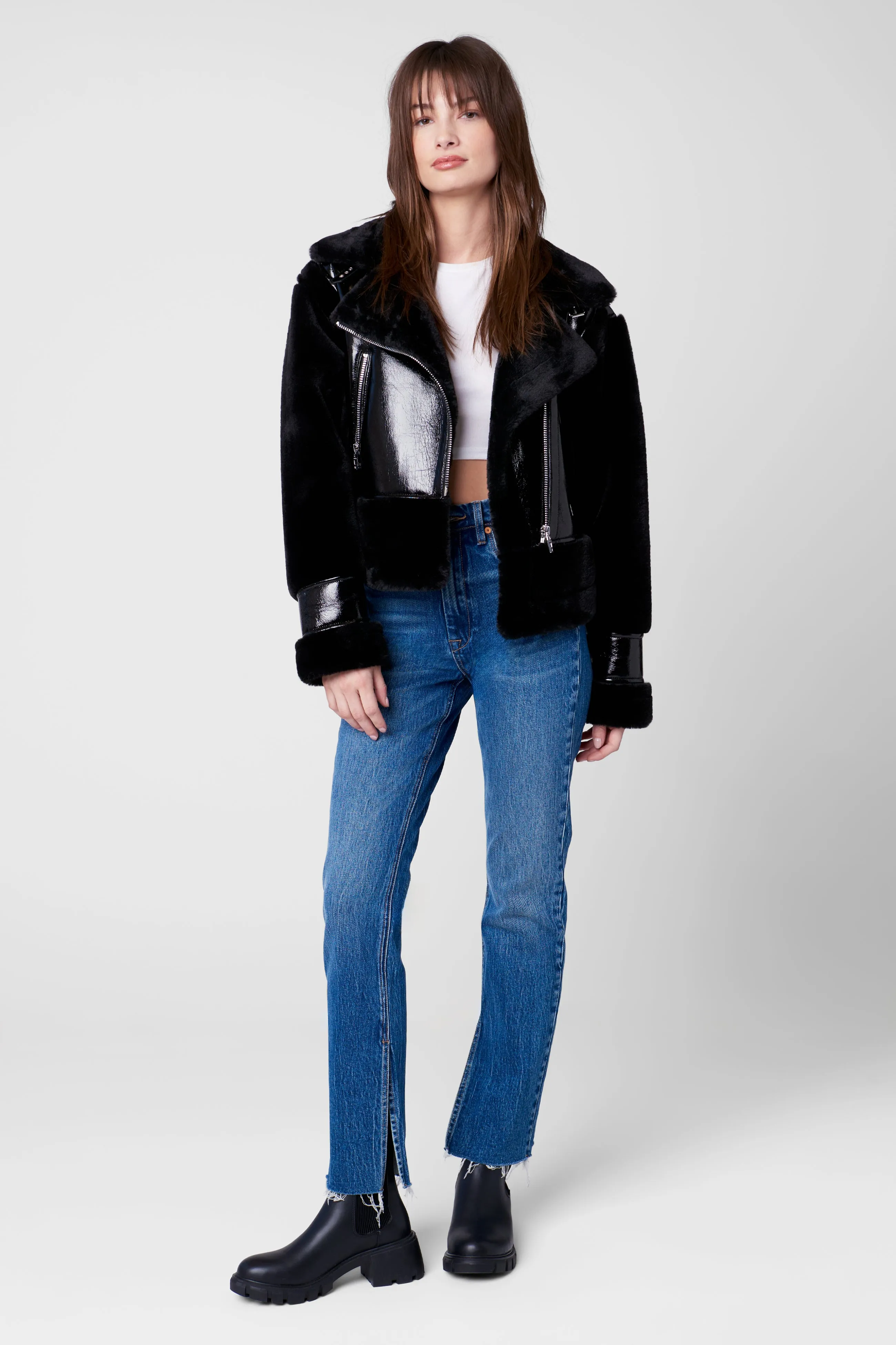 Night Owl Jacket sold by BlankNYC product image thumbnail 2