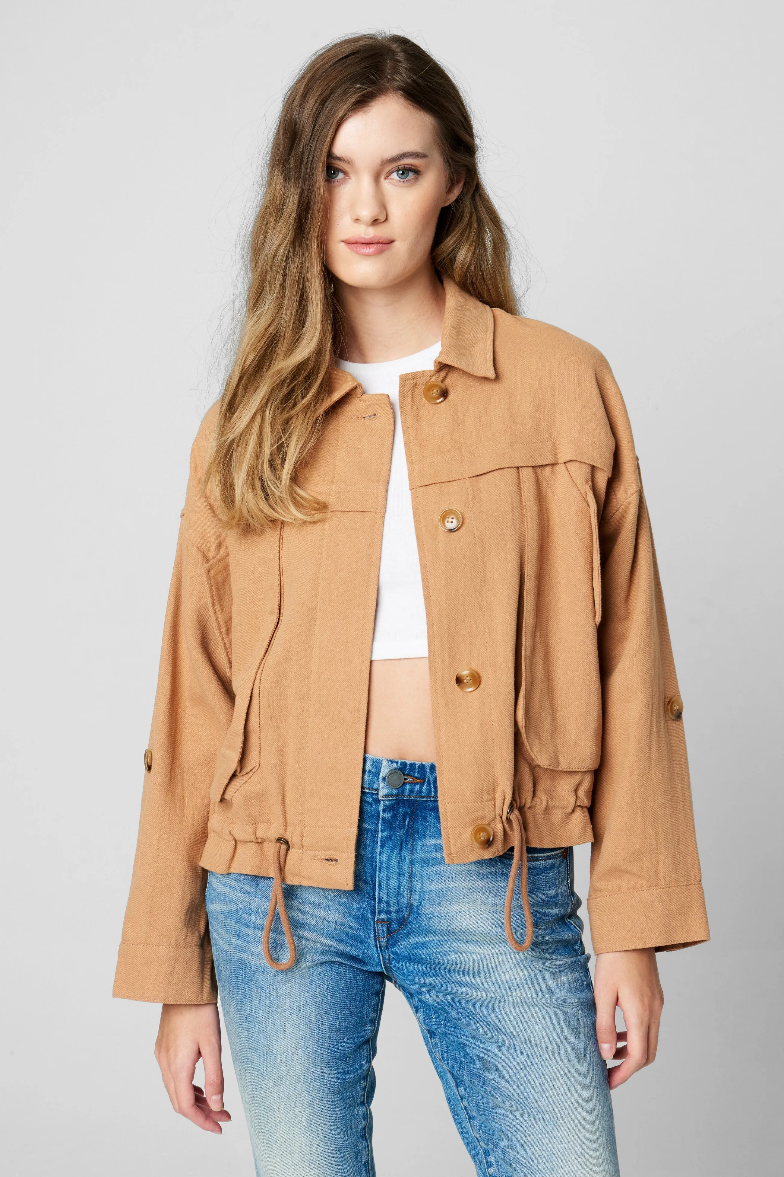 A Game Jacket sold by BlankNYC product image thumbnail 2