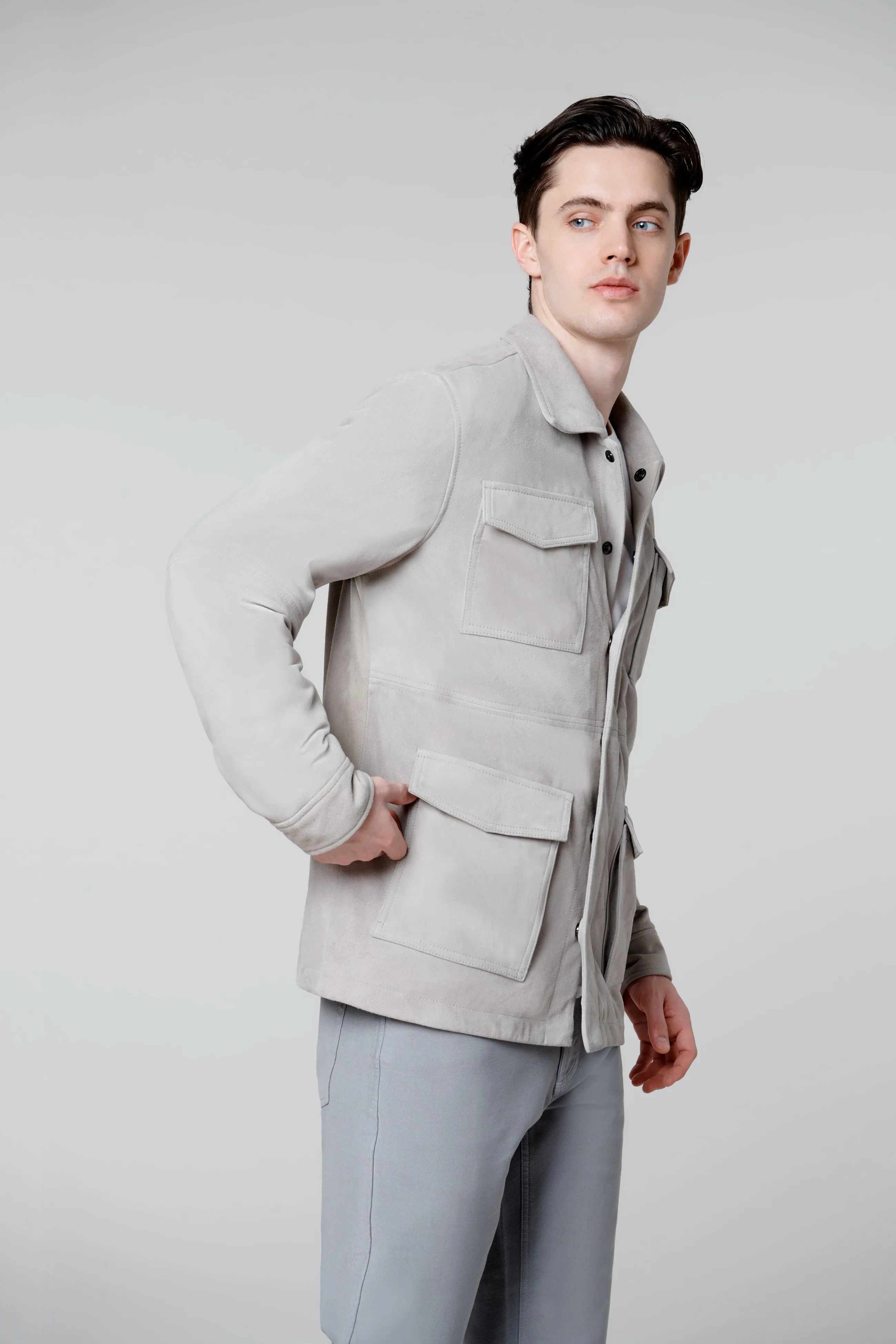 Grey Shacket sold by BlankNYC product image thumbnail 5