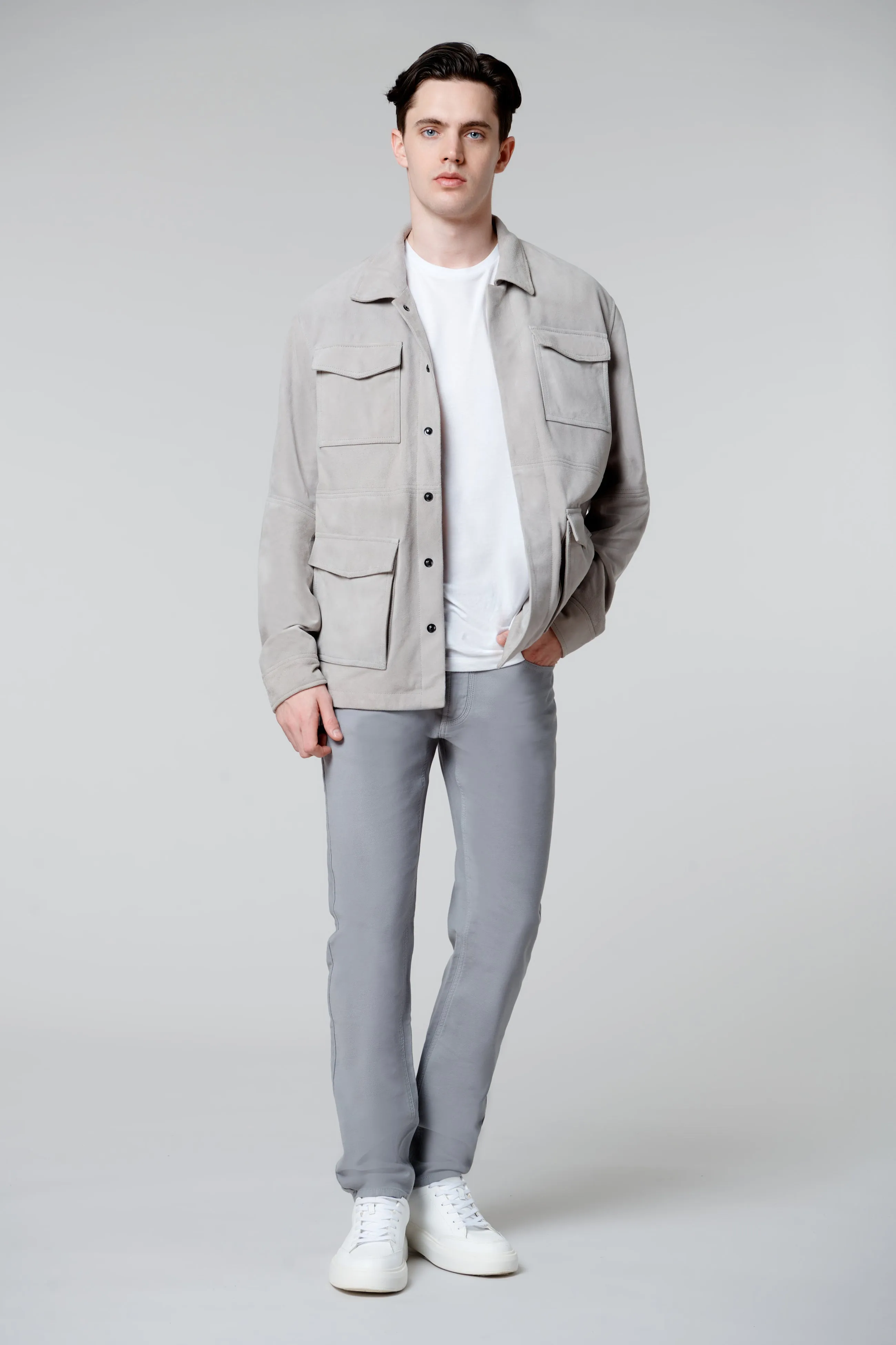 Grey Shacket sold by BlankNYC product image thumbnail 2