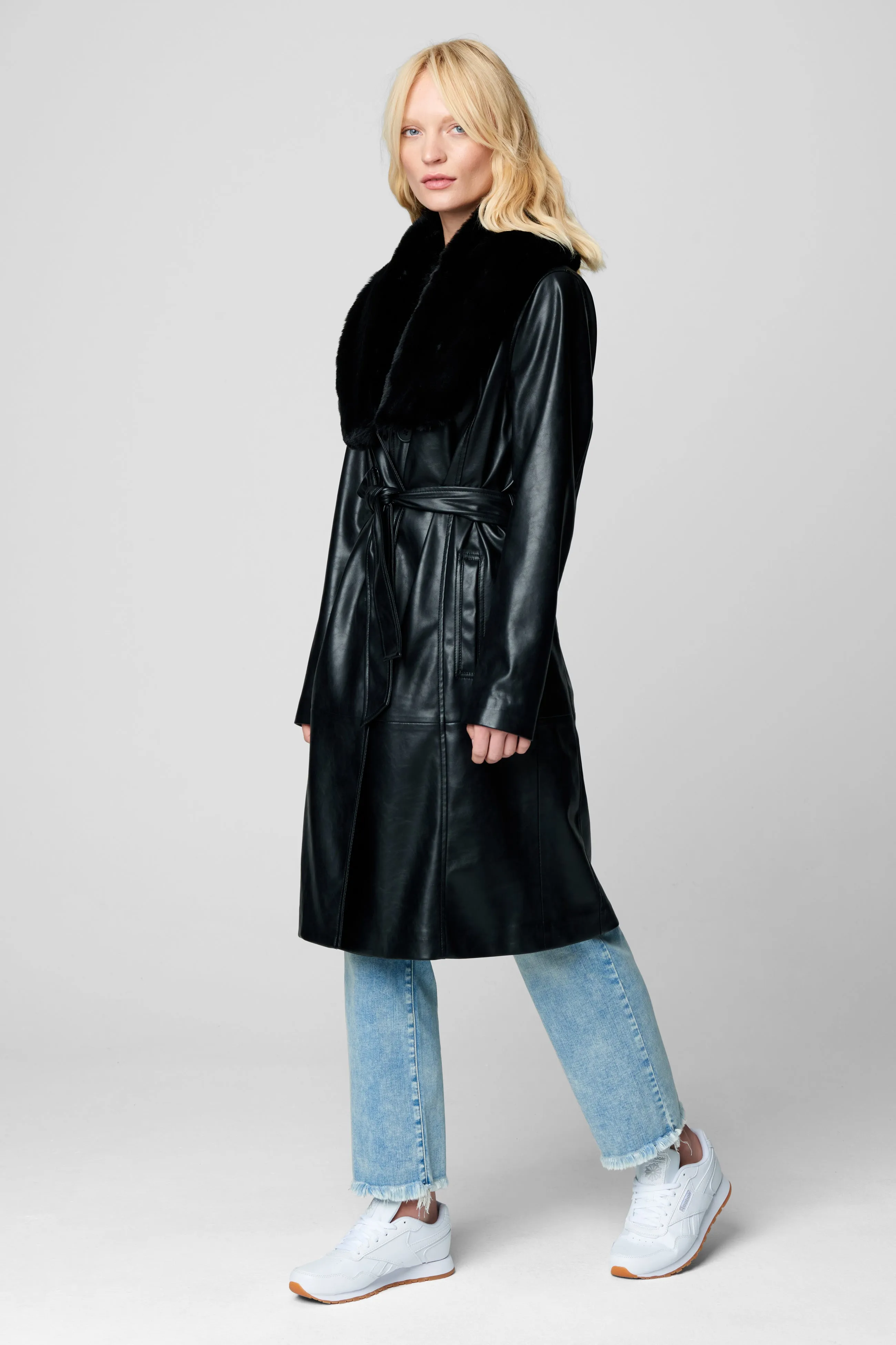 In The Moment Coat sold by BlankNYC product image thumbnail 2