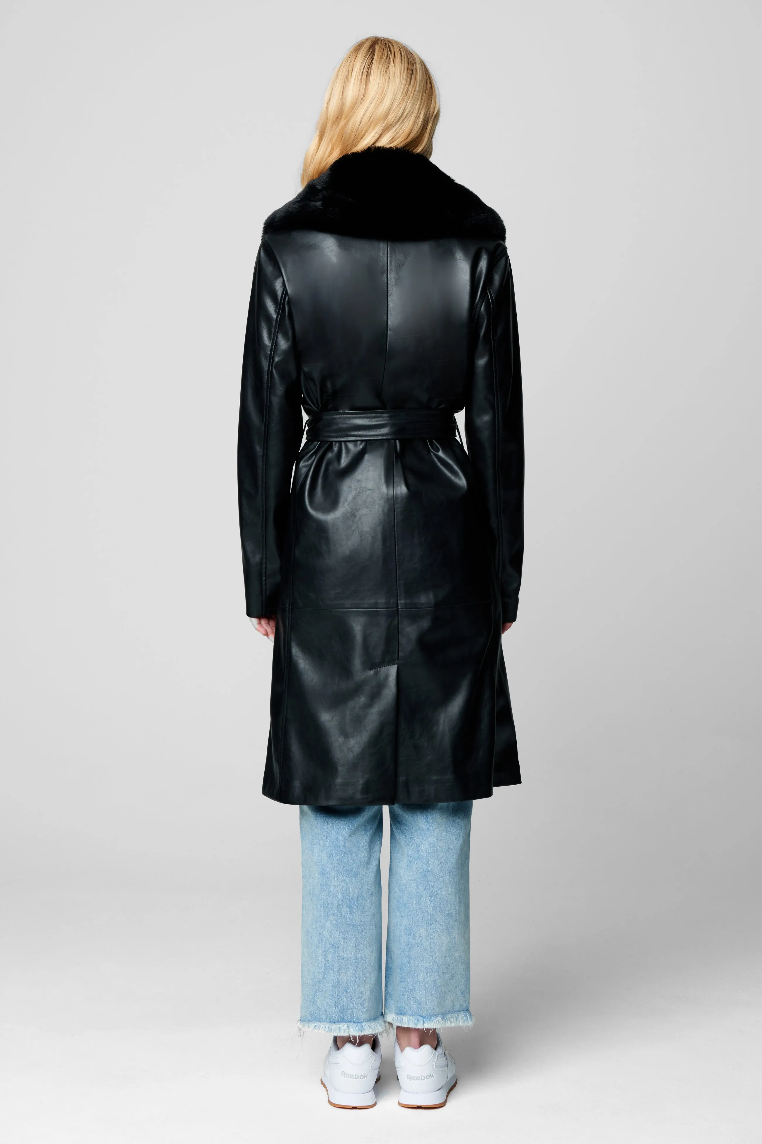 In The Moment Coat sold by BlankNYC product image thumbnail 3