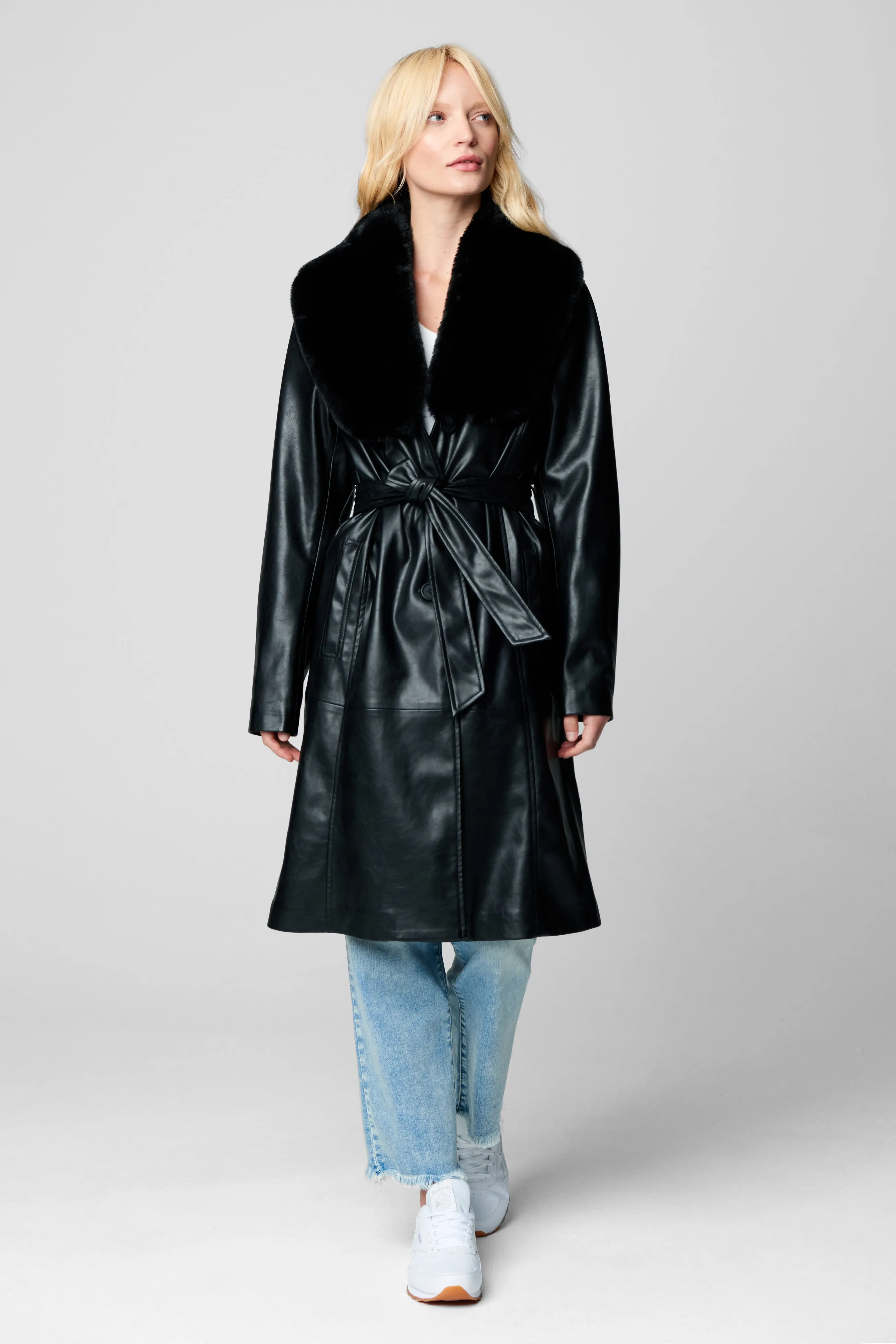 In The Moment Coat sold by BlankNYC product image thumbnail 4