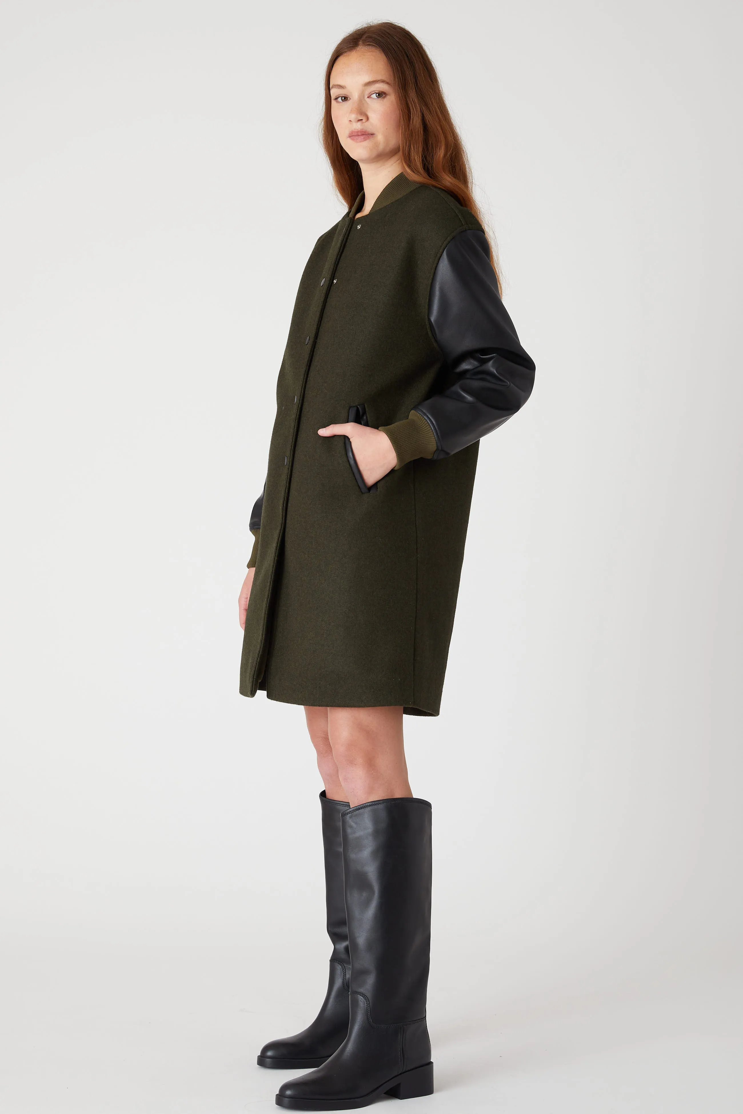 Role Play Coat sold by BlankNYC product image thumbnail 5